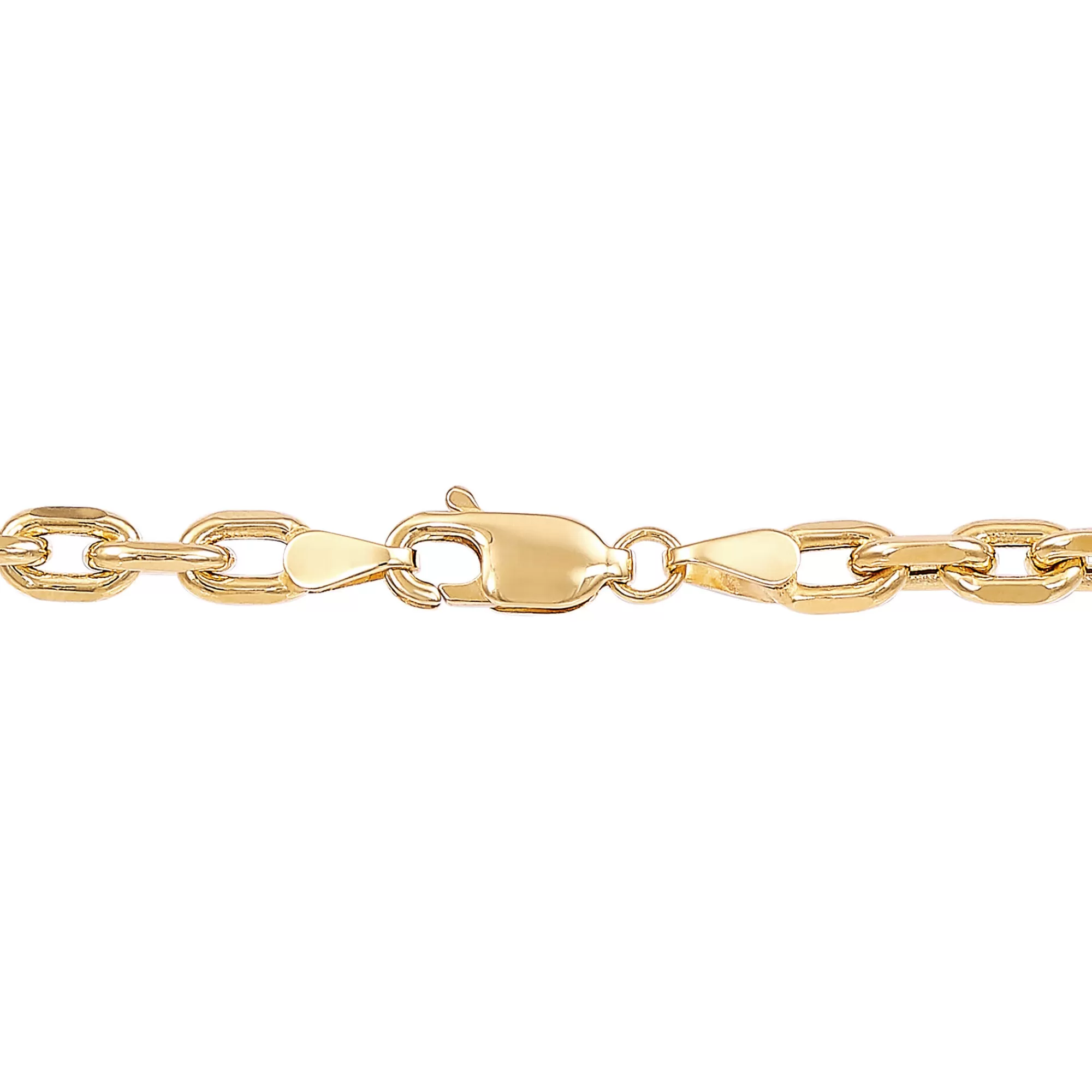 Necklaces & Pendants^* Hollow Link Chain In 14K Yellow Gold