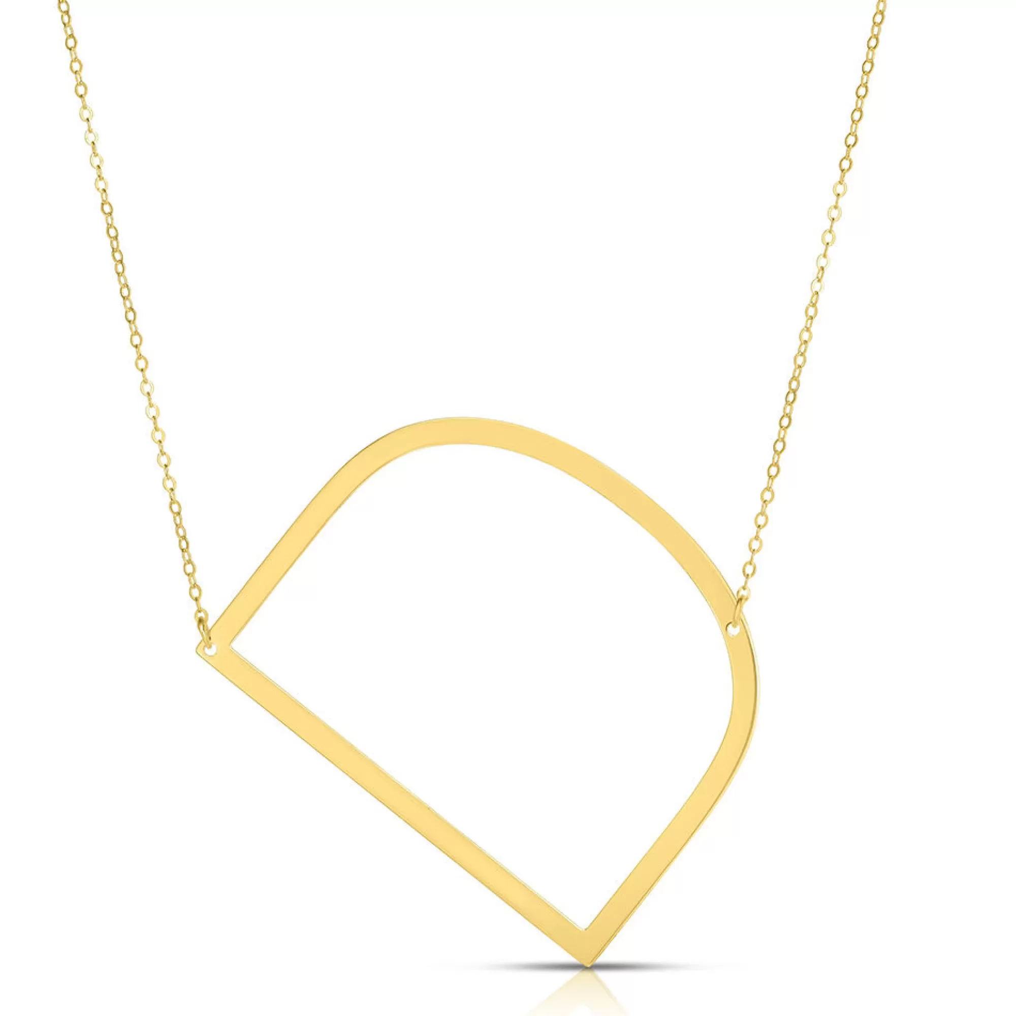 Necklaces & Pendants^* Initial Necklace In 14K Yellow Gold