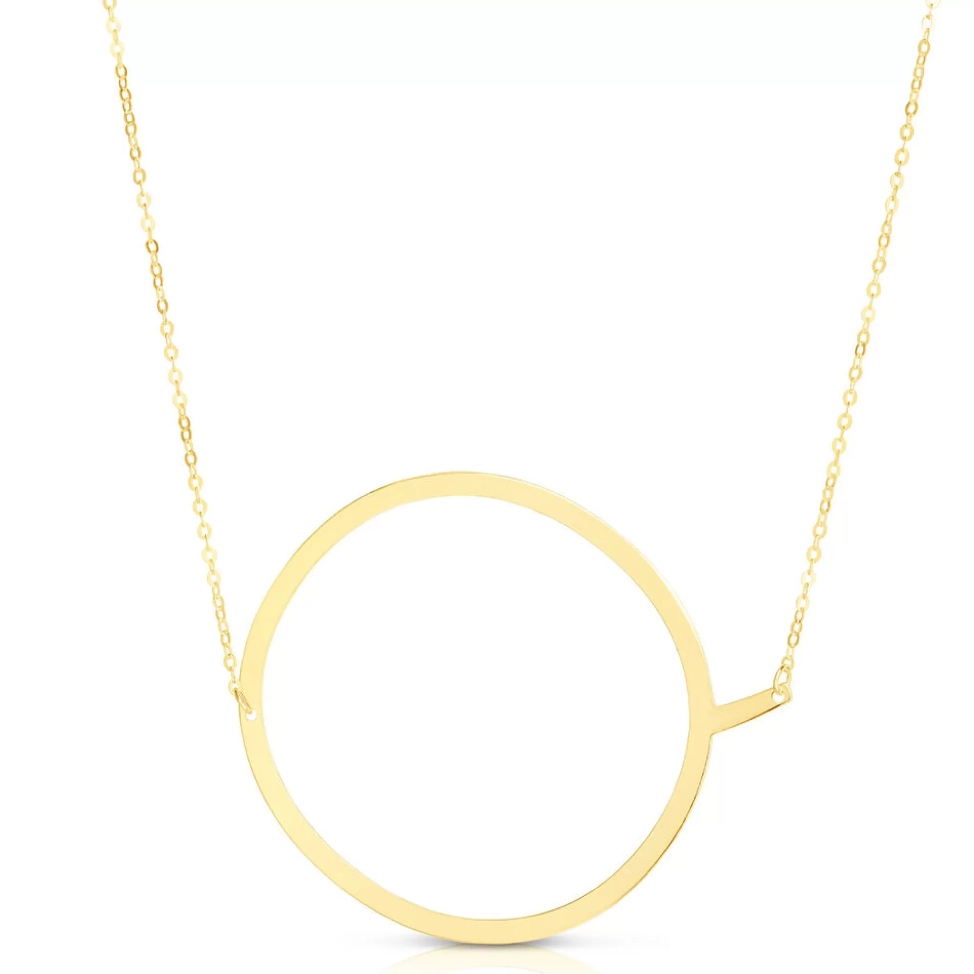 Necklaces & Pendants^* Initial Necklace In 14K Yellow Gold