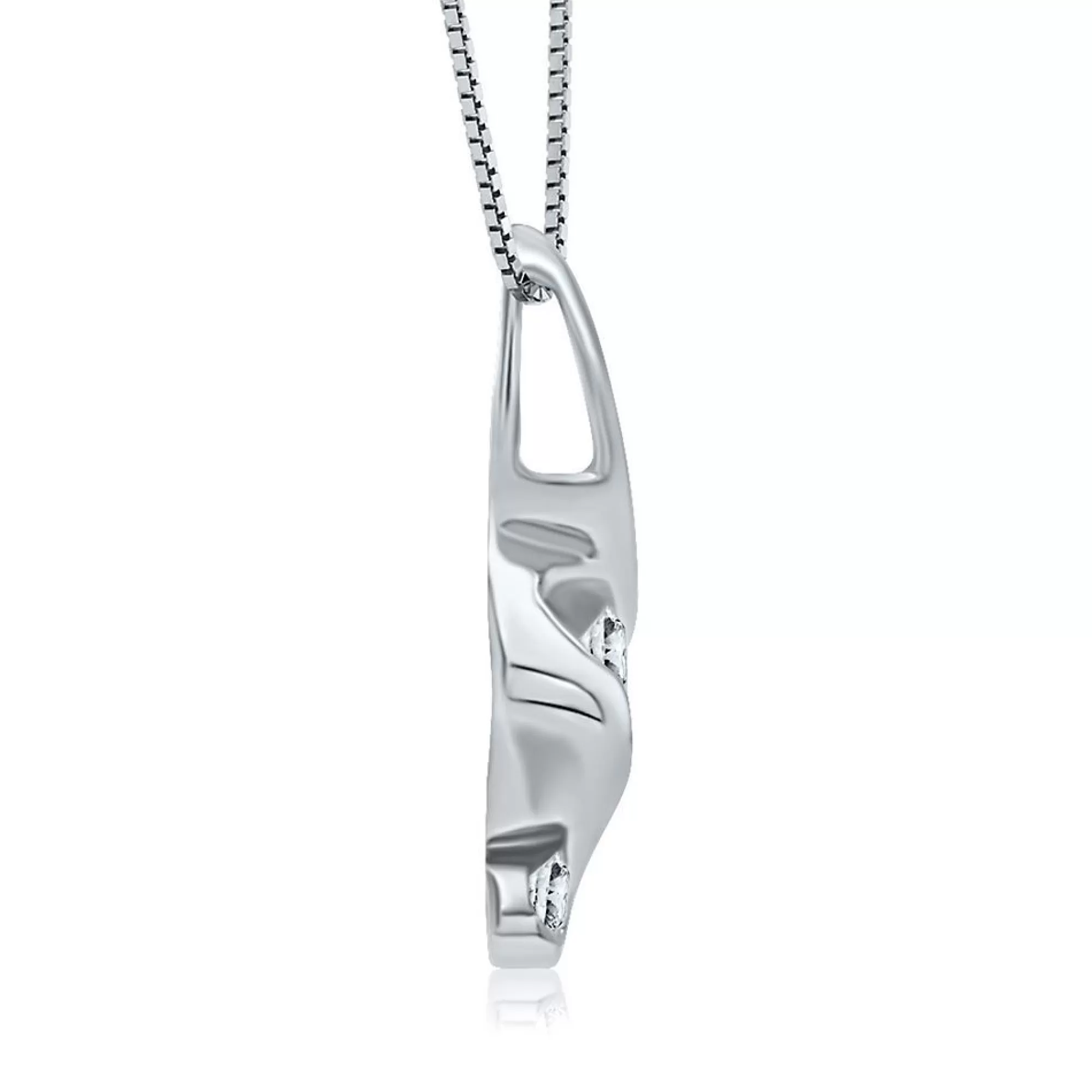 Necklaces & Pendants^Sirena® Juno Lucina® Diamond Pendant In (1/10 Ct. Tw.) 14K White Gold