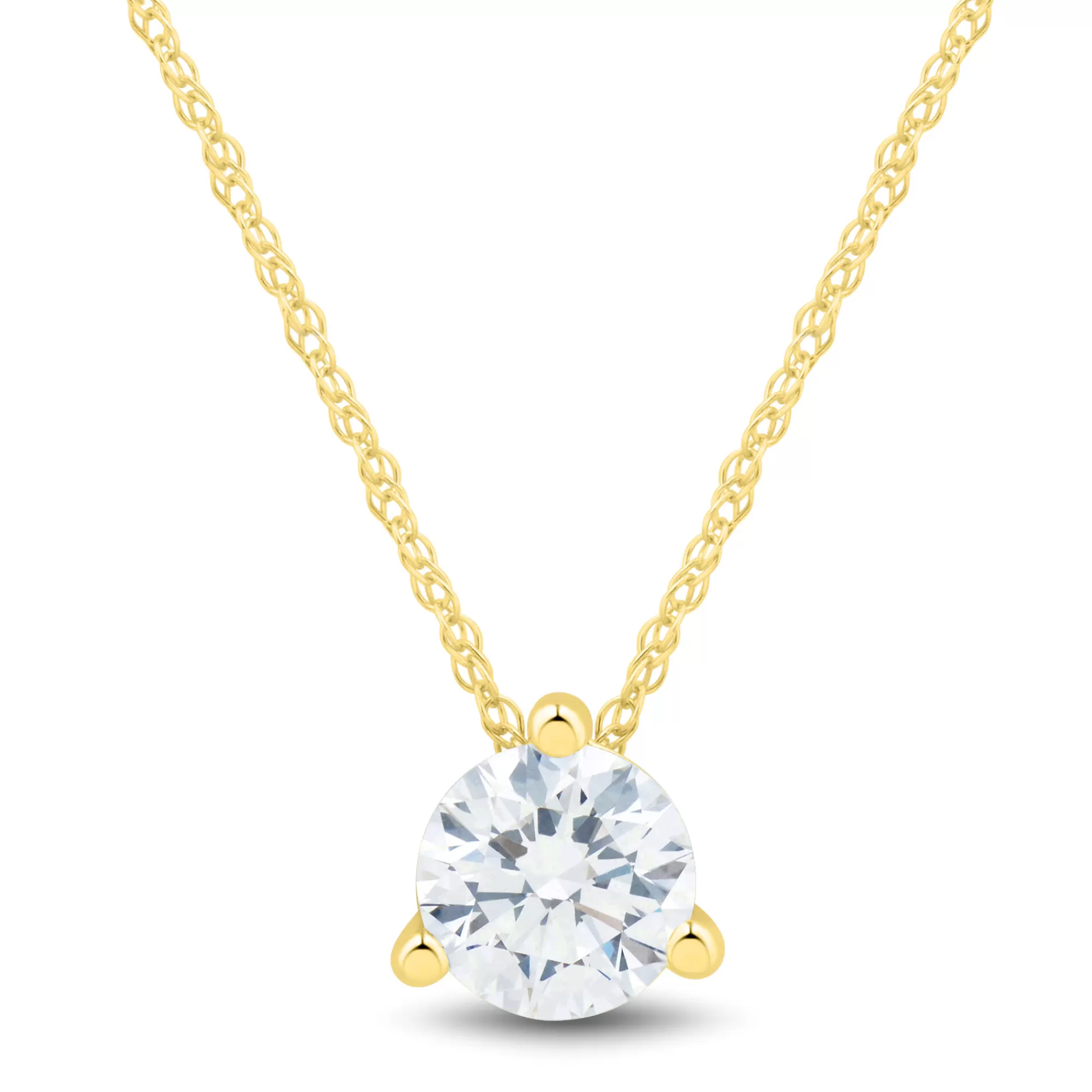 Necklaces & Pendants^Light Heart® Lab Grown Diamond Solitaire Pendant