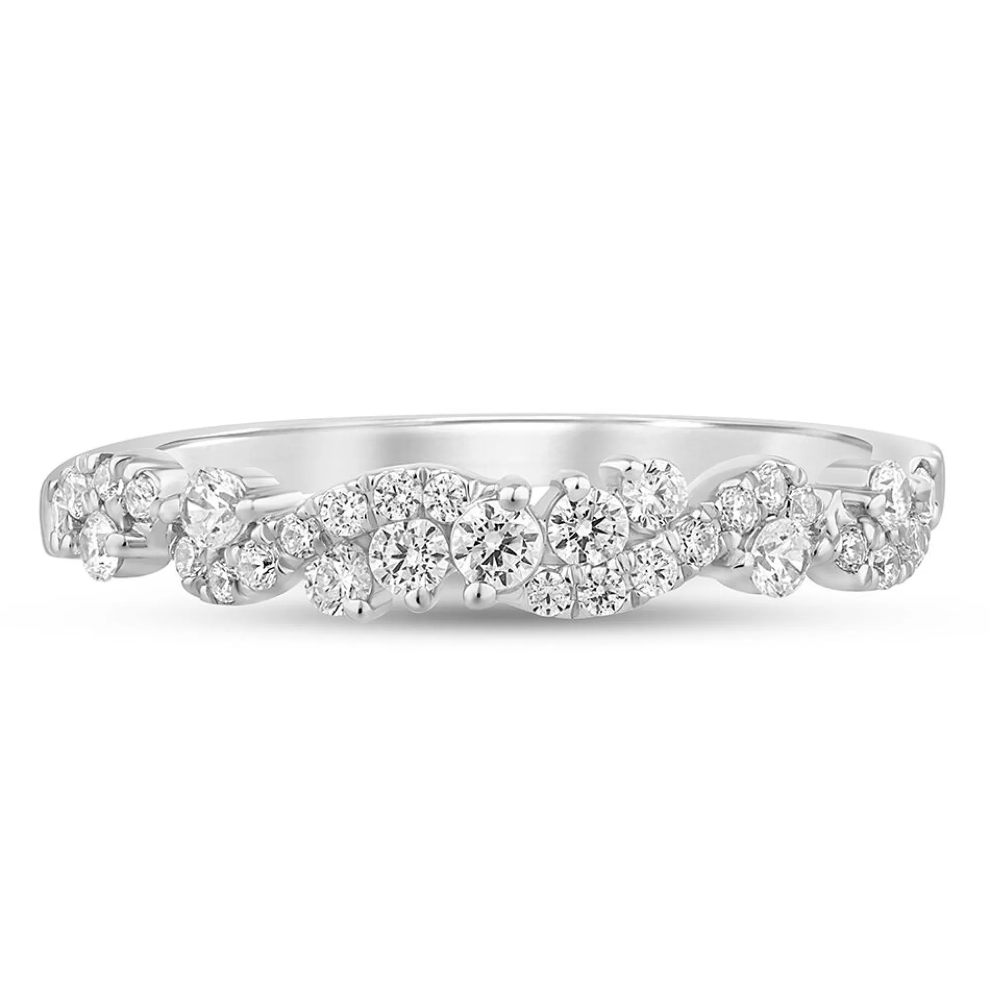 Rings^Light Heart® Lab Grown Diamond Swirl Band (1/3 Ct. Tw.)