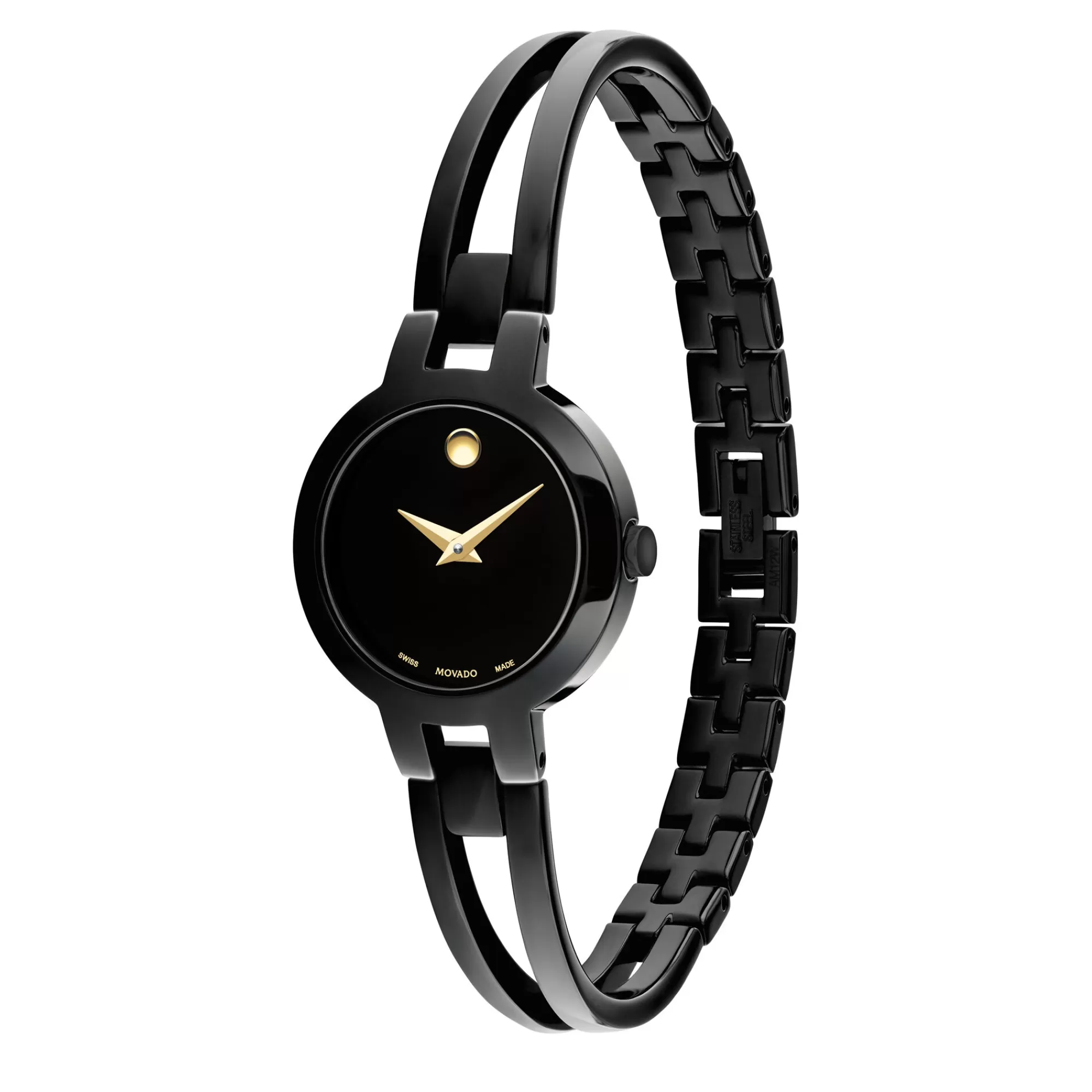 Women's Watches^Movado® Ladies' Amorosa Dress Watch With Pvd Bangle Band