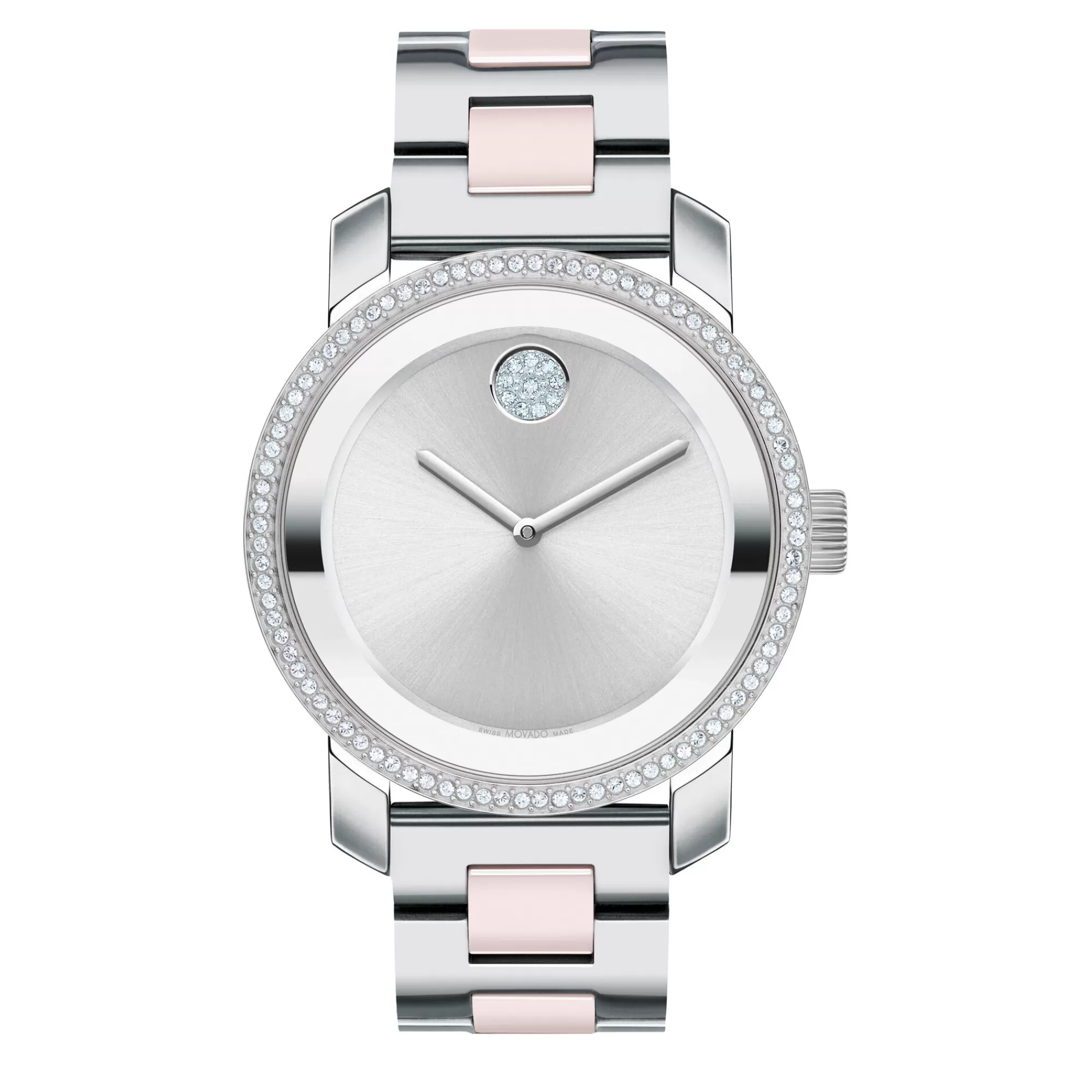 Women's Watches^Movado® Bold® Ladies' Ceramic Watch In Stainless Steel And Ceramic