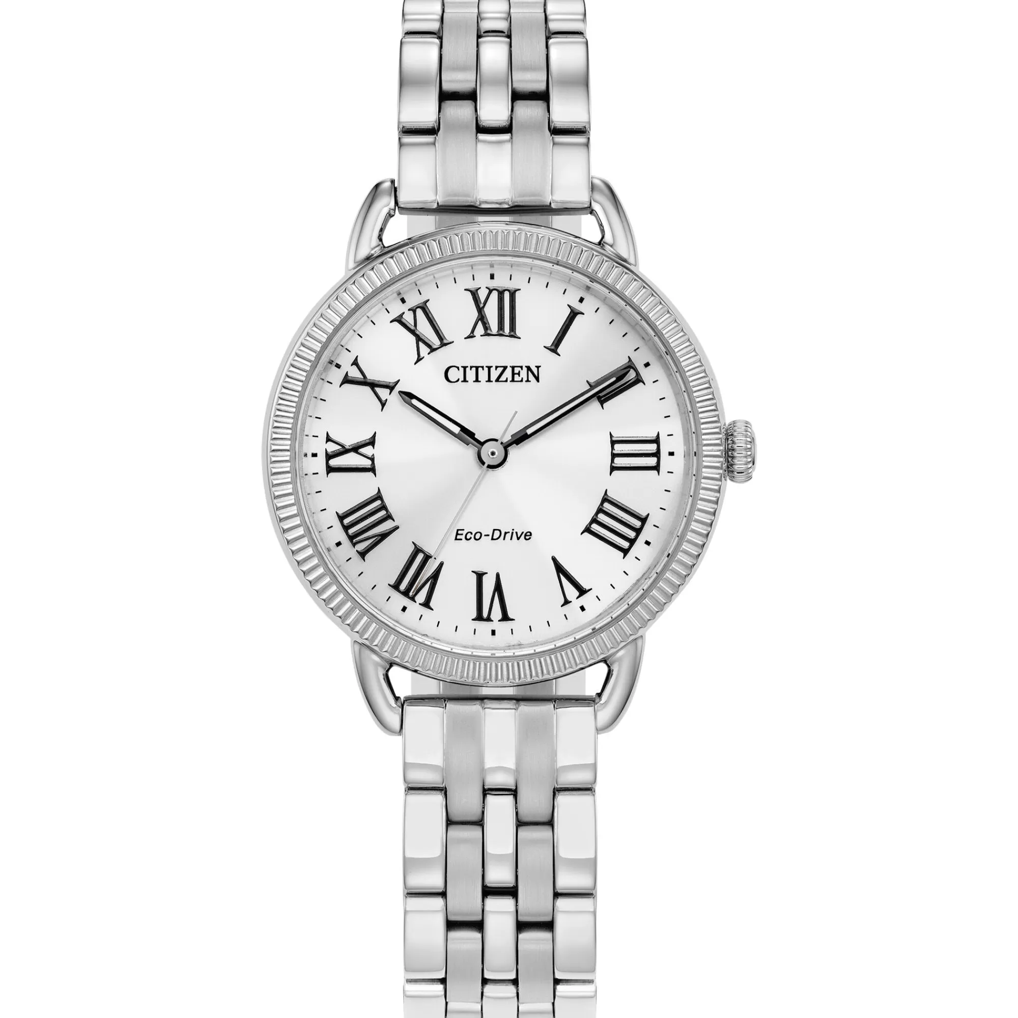 Women's Watches^Citizen® Eco™ Ladies Coin-Edge Watch In Stainless Steel