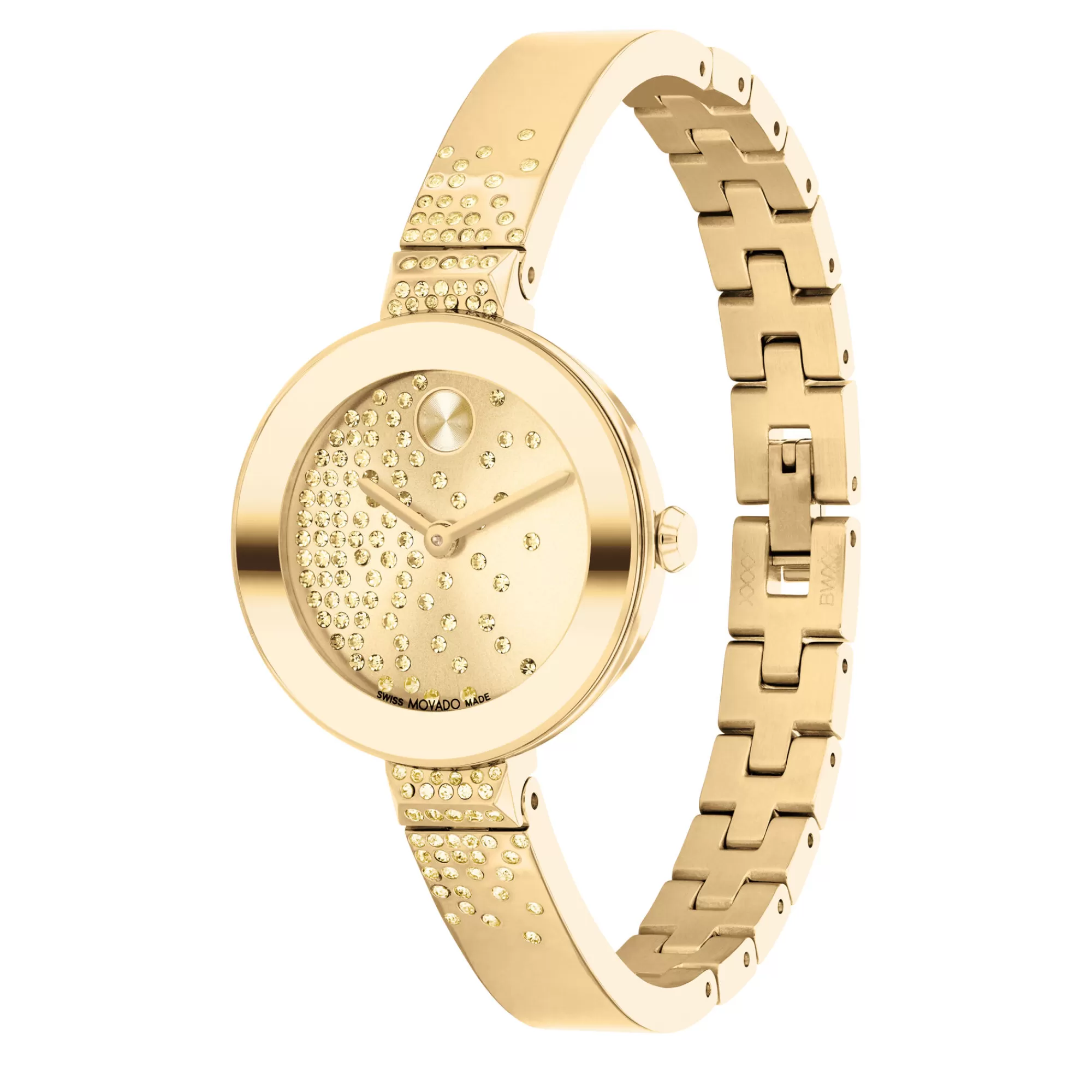 Women's Watches^Movado® Bold® Ladies' Evolution Bangle Watch In Gold-Tone, 28Mm