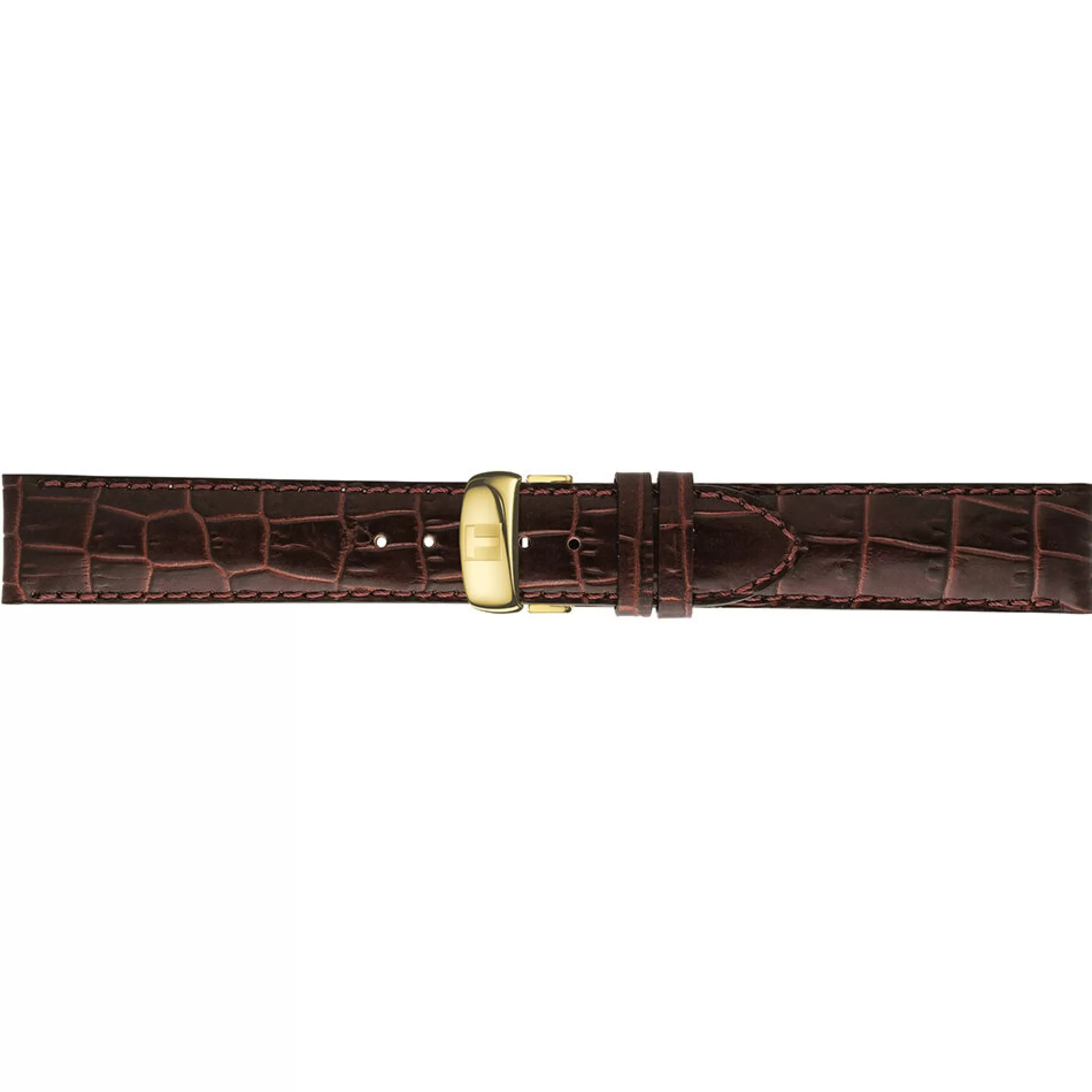 Men's Jewelry^Tissot® Le Locle Powermatic 80 Men's Watch In Leather & Yellow Gold-Tone Pvd-Coated Stainless Steel, 39Mm