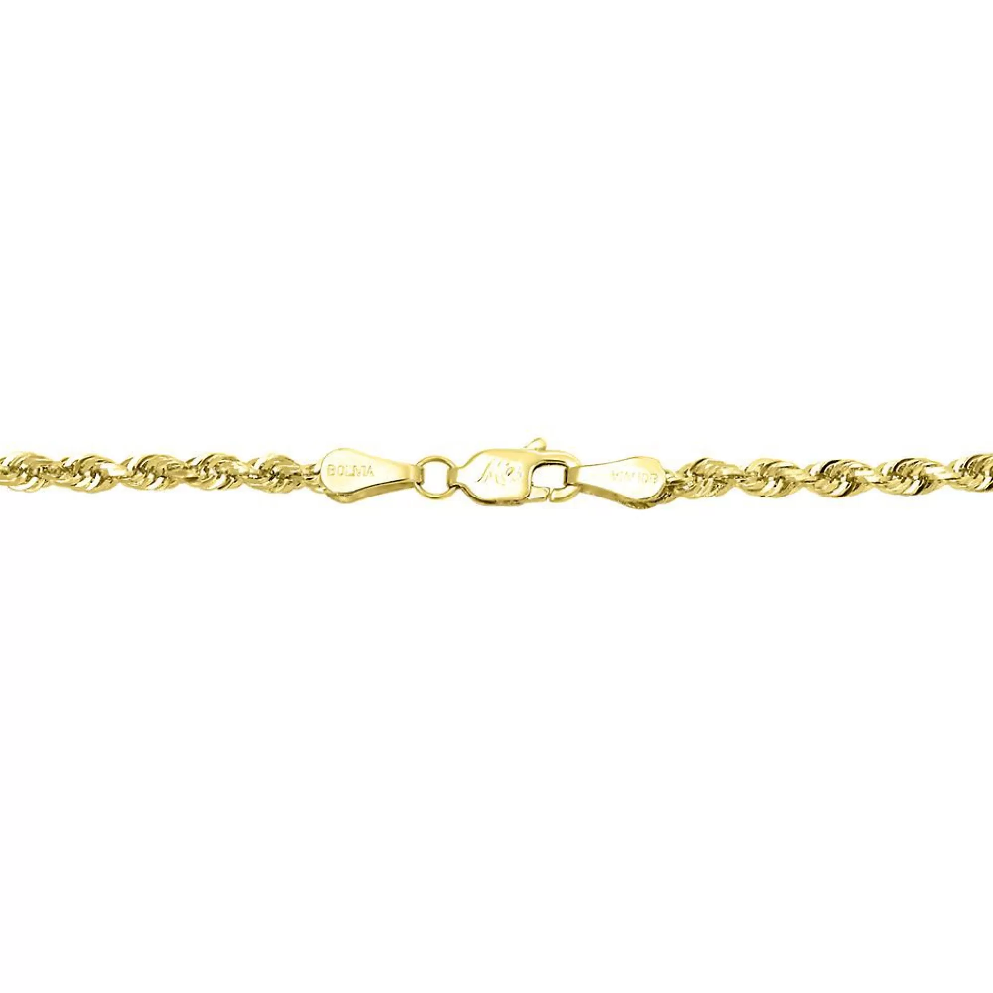 Necklaces & Pendants^* Light Glitter Rope Chain In , 24" 14K Yellow Gold