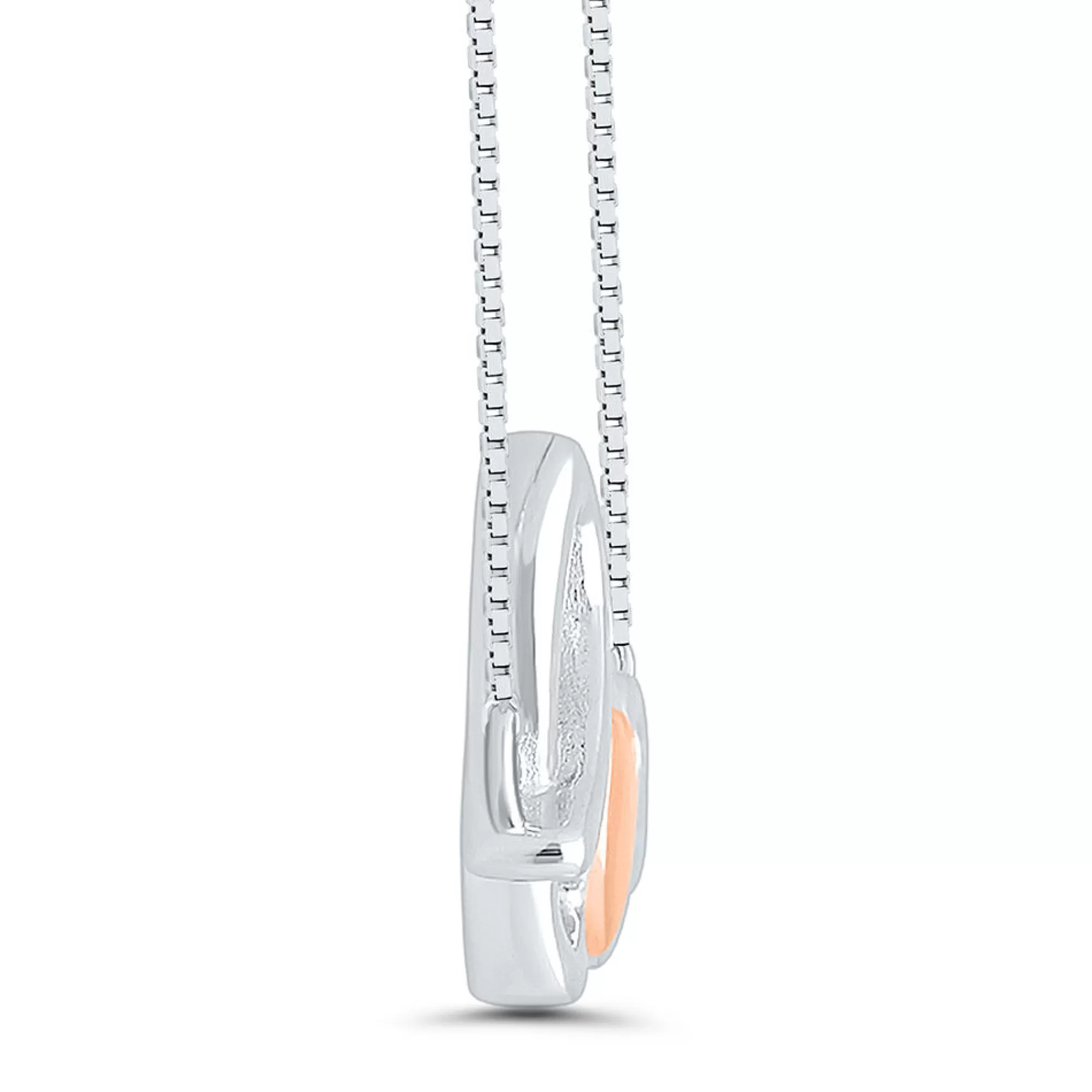 Necklaces & Pendants^I Am Loved Love Diamond Pendant In Sterling Silver