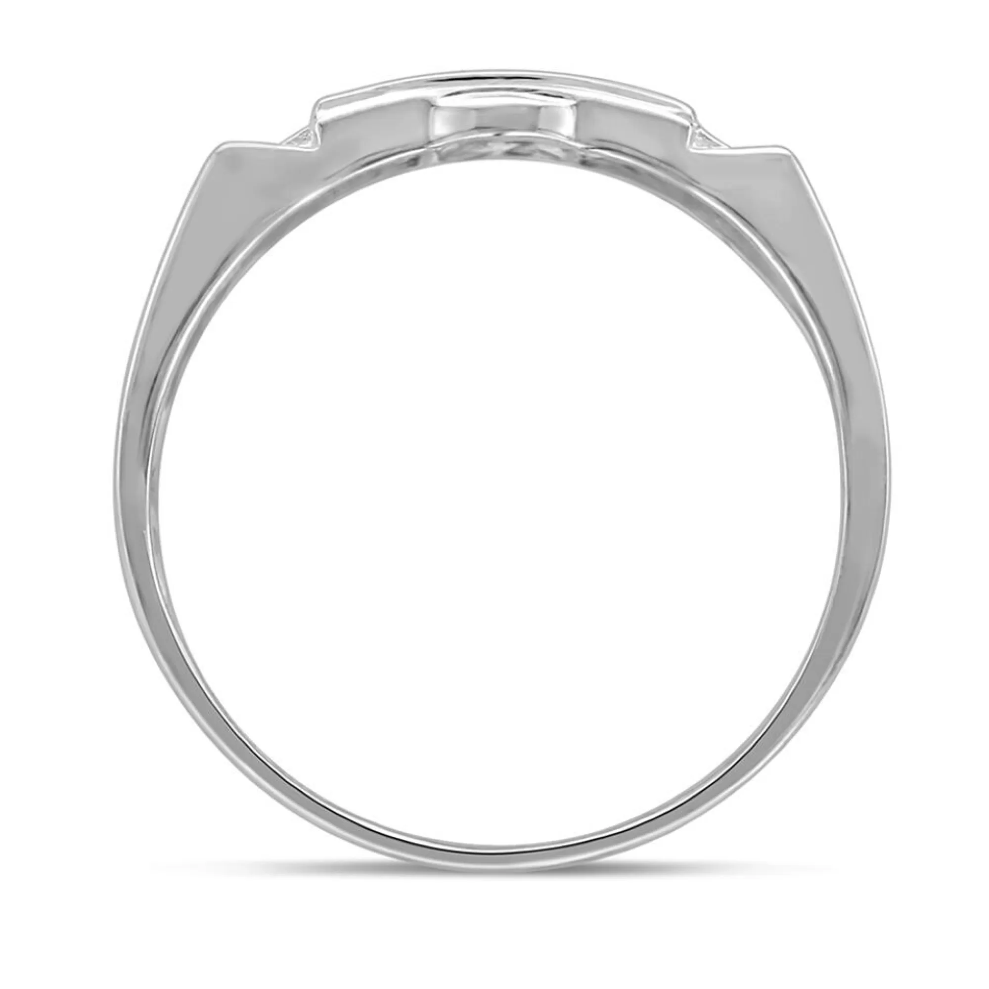 Men's Jewelry^* Men's 1/4 Ct. Tw. Diamond Ring In 10K White Gold