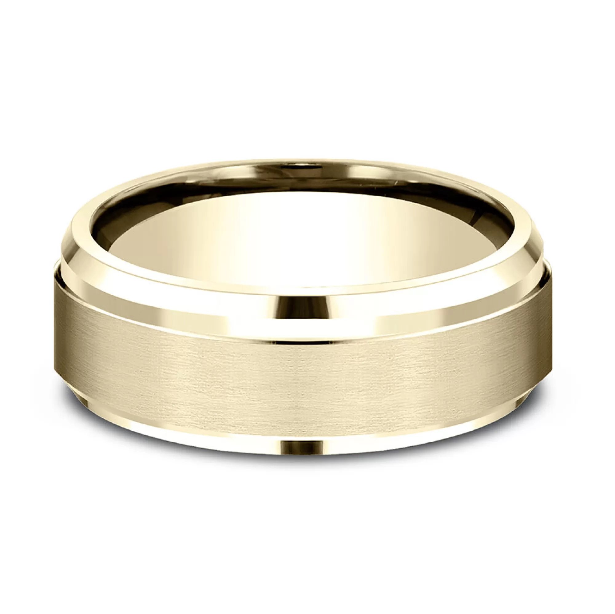 Men's Jewelry^* Men's Band In 10K Yellow Gold, 8Mm