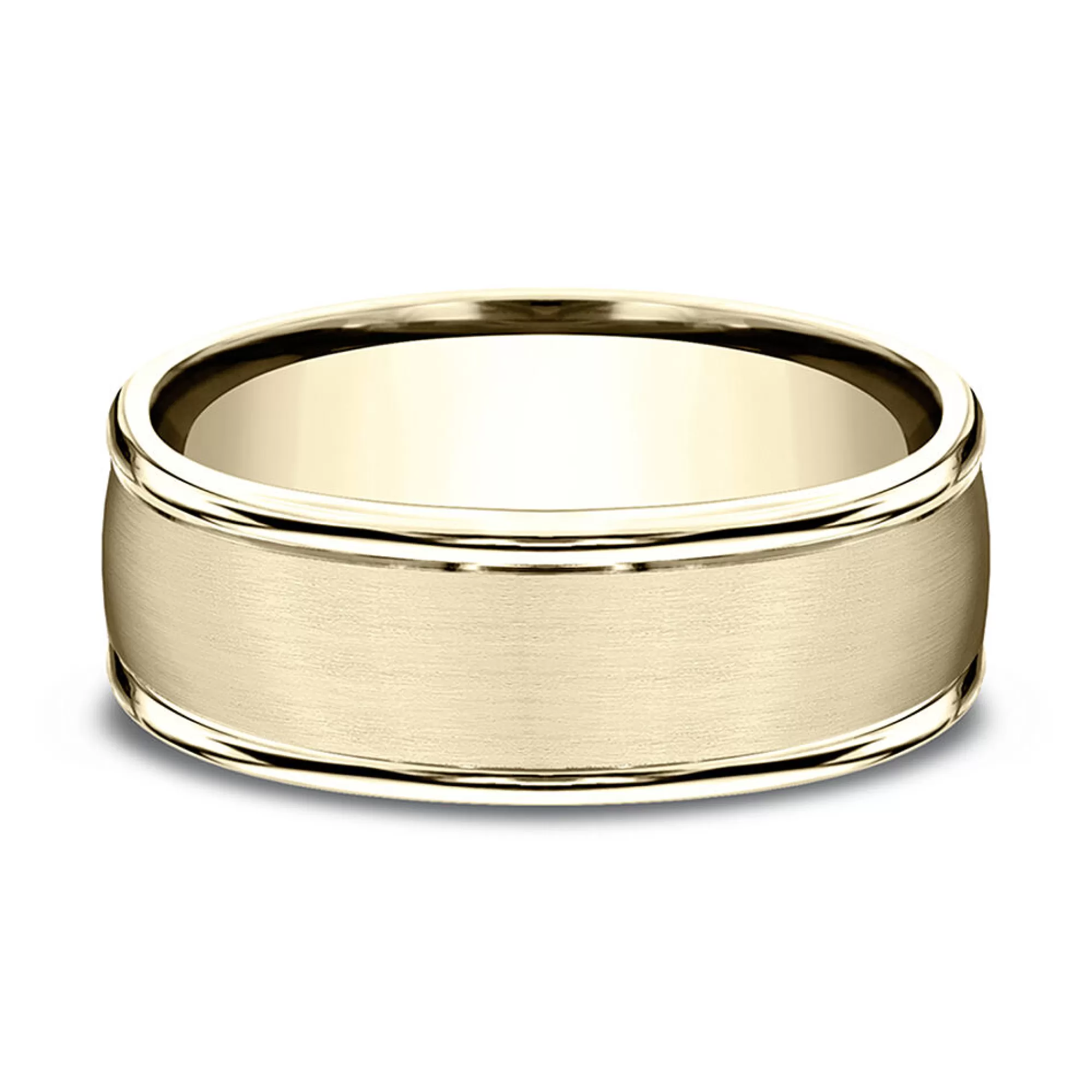 Men's Jewelry^* Men's Band In 10K Yellow Gold, 8Mm