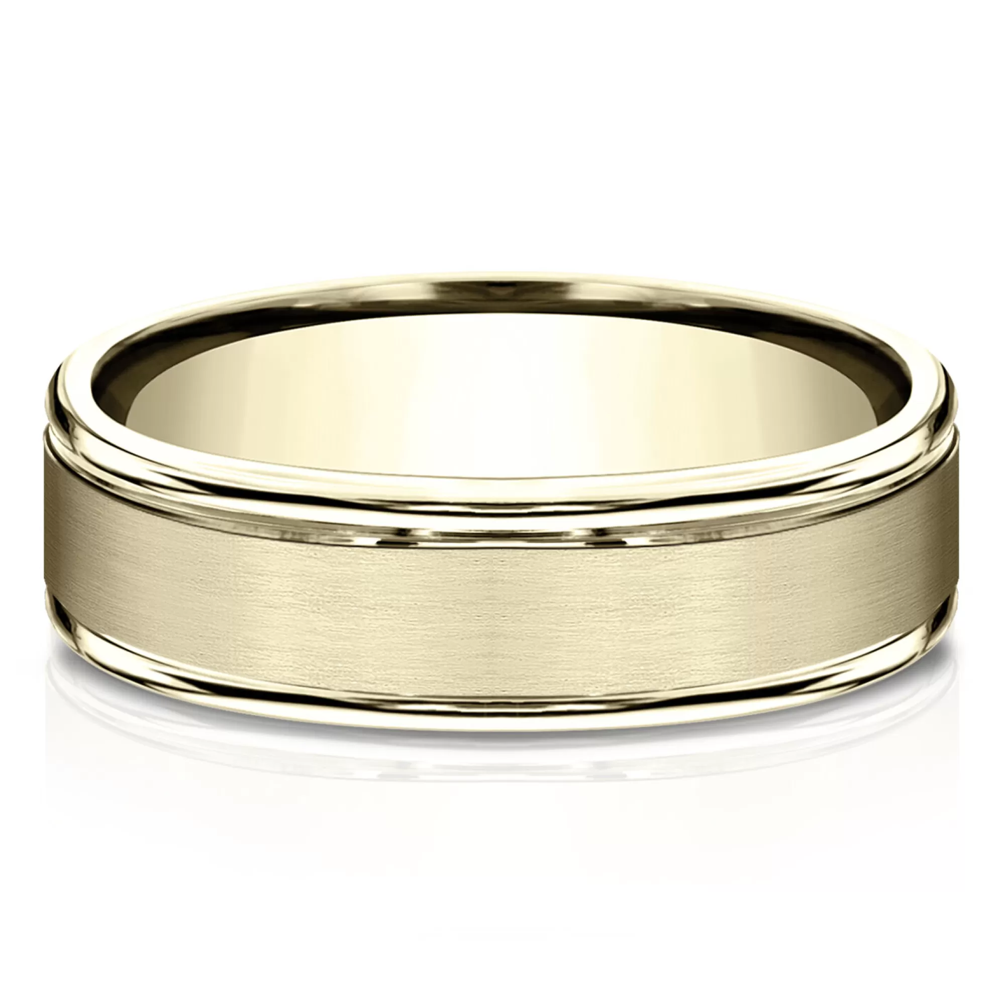 Men's Jewelry^* Men's Band In 10K Yellow Gold, 6Mm