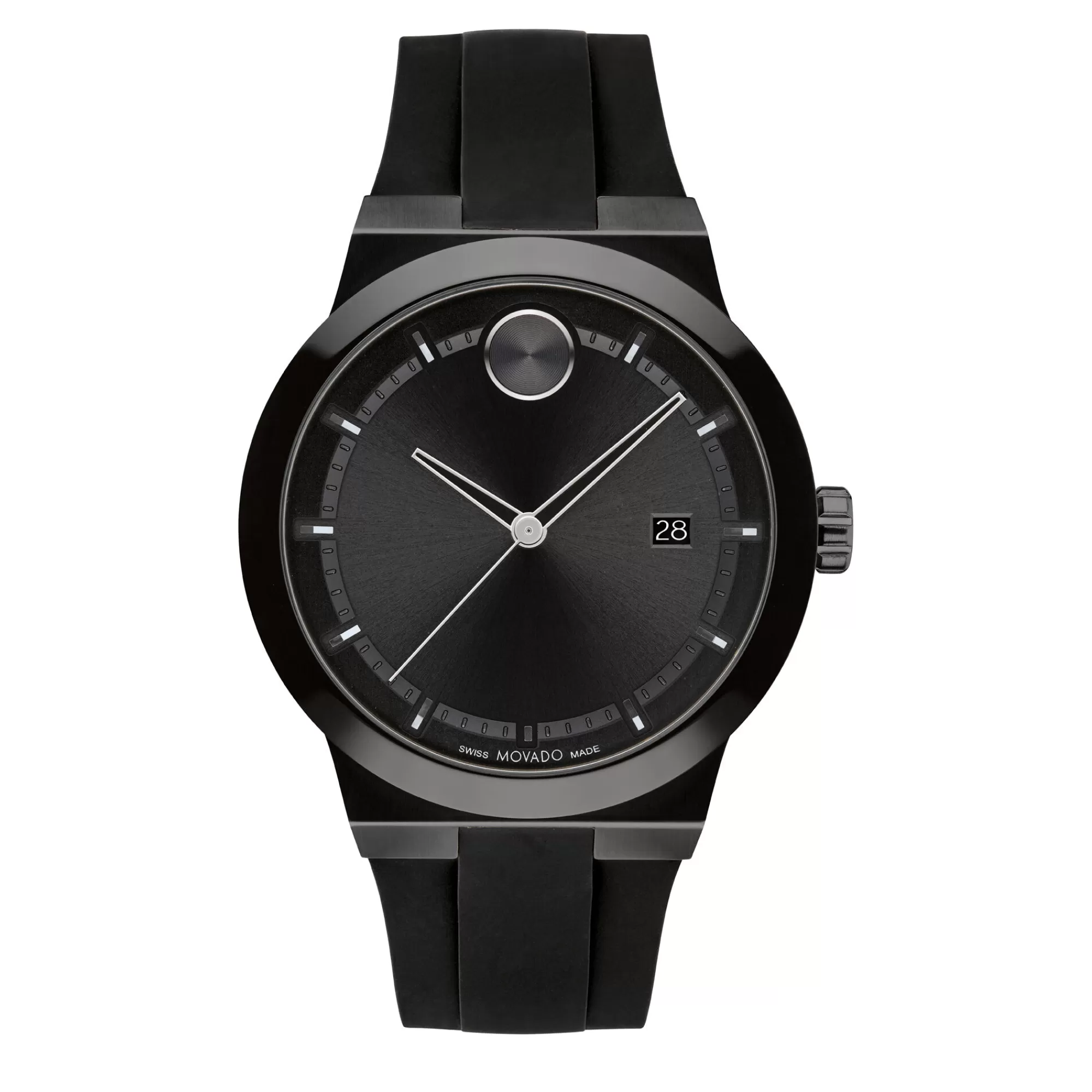 Men's Jewelry^Movado® Bold® Men's Bold Fusion Watch In Stainless Steel, Black, 42Mm