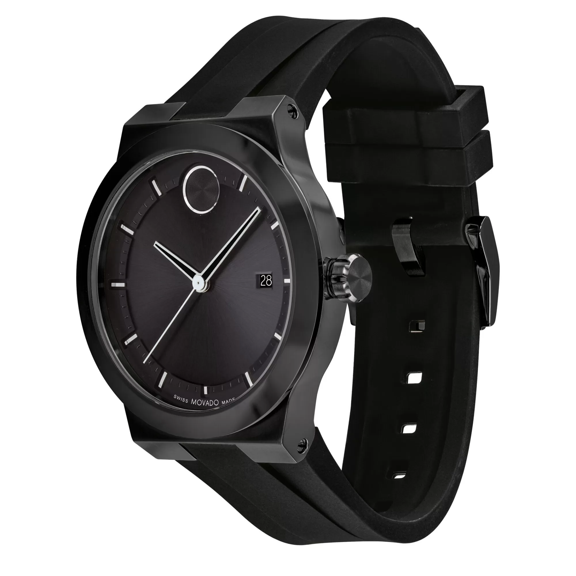 Men's Jewelry^Movado® Bold® Men's Bold Fusion Watch In Stainless Steel, Black, 42Mm