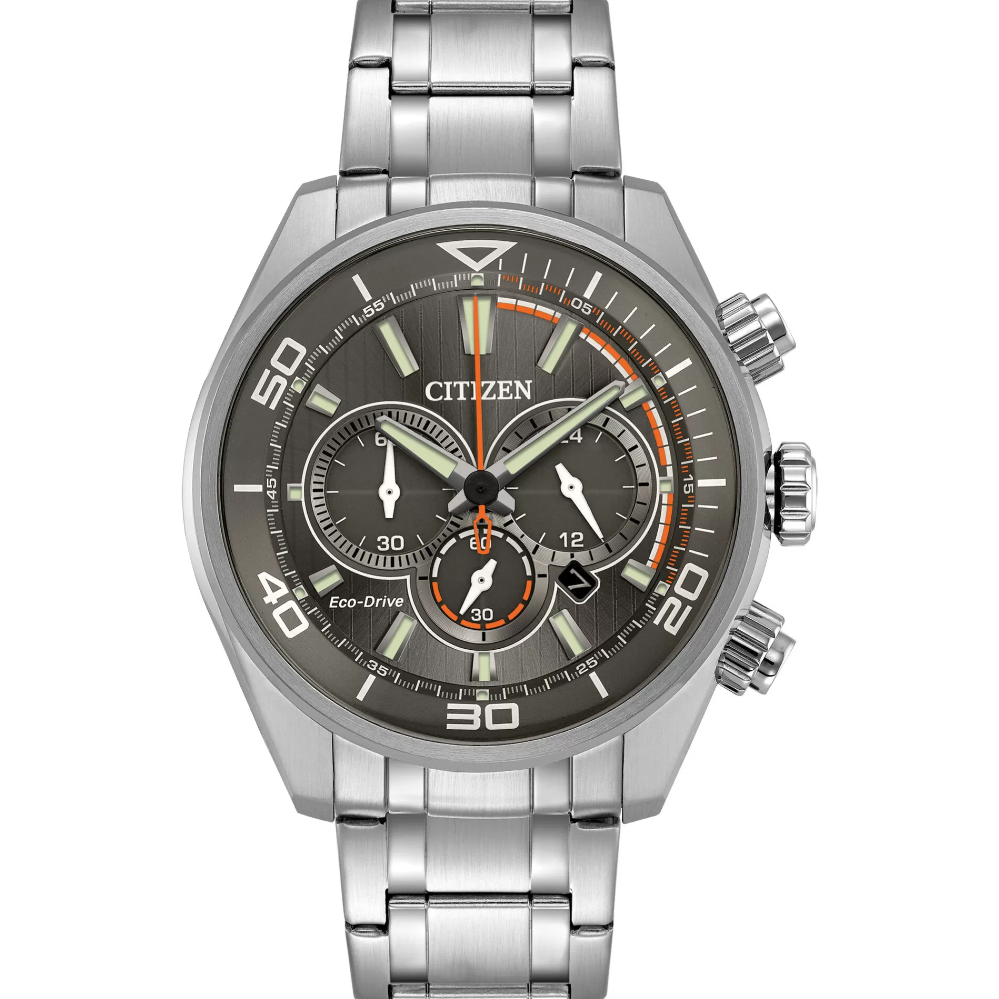 Men's Watches^Citizen® Eco™ Men's Chronograph Watch In Stainless Steel