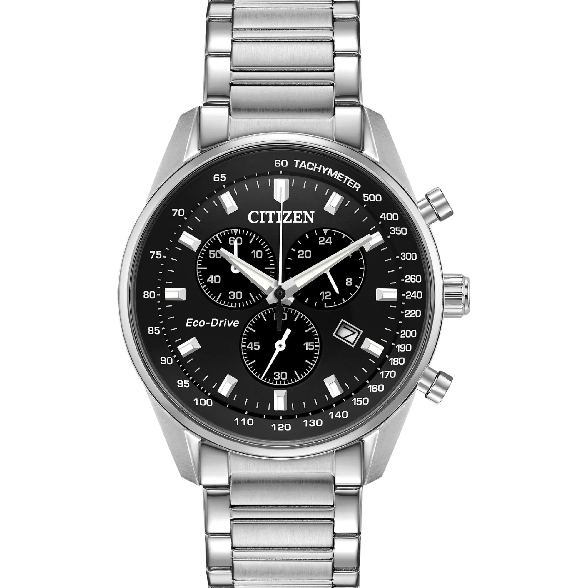 Men's Watches^Citizen® Eco™ Men's Chronograph Watch In Stainless Steel