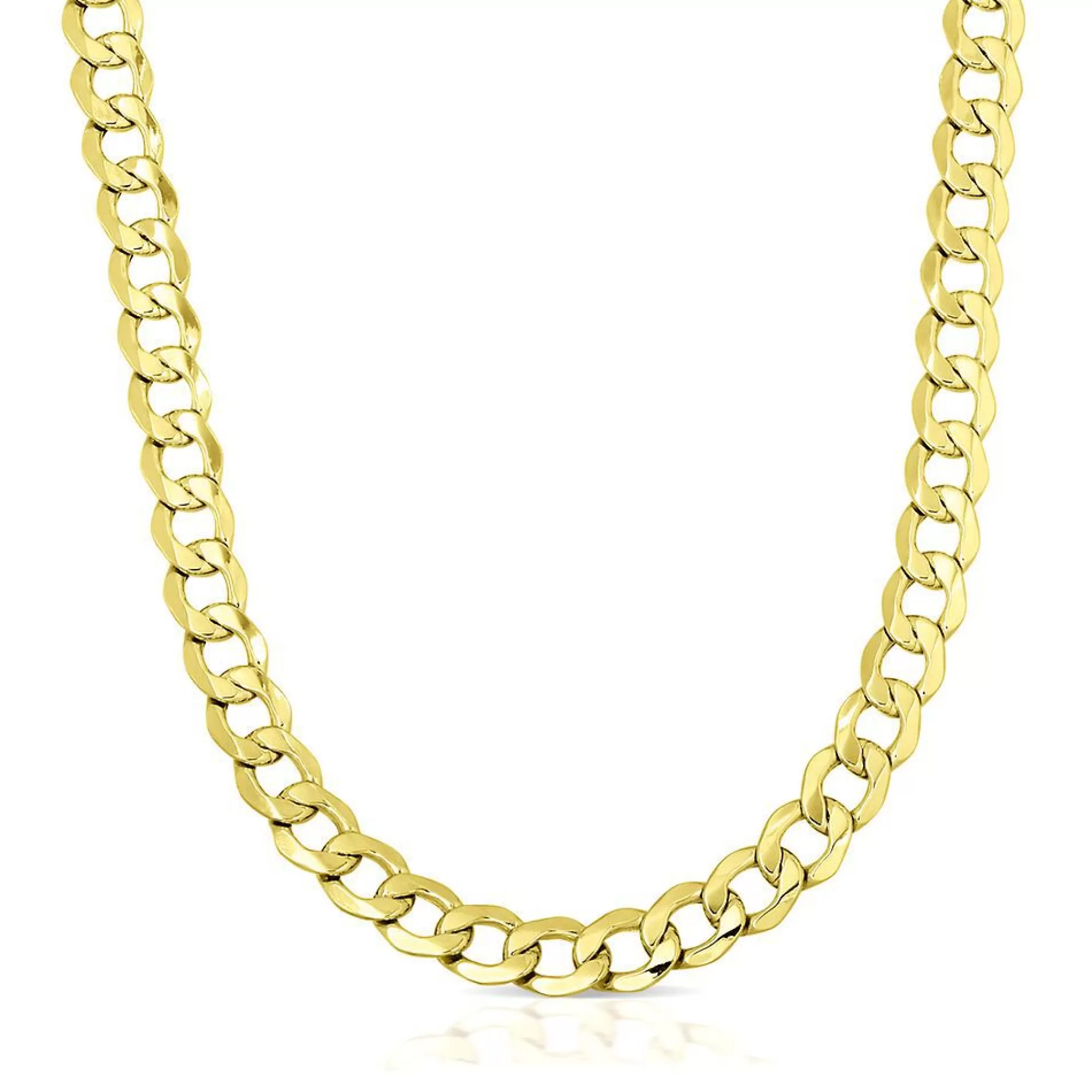 Necklaces & Pendants^* Men's Curb Chain In 14K Yellow Gold