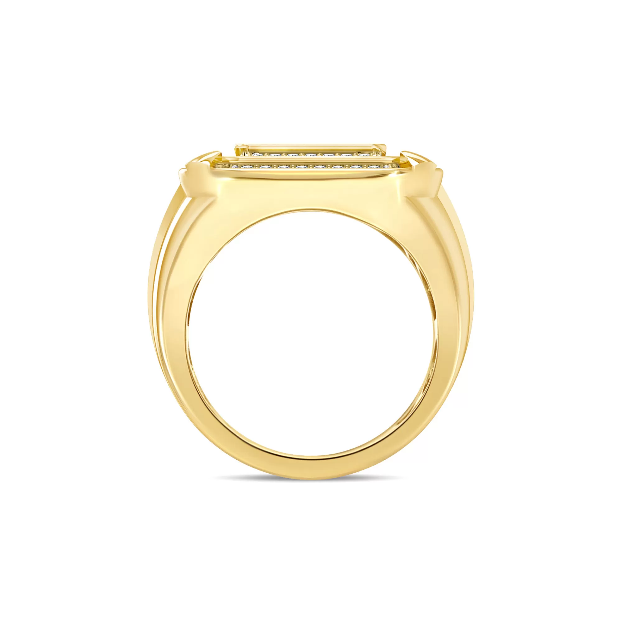 Rings^* Men's Diamond Ring In 10K Yellow Gold (1 1/2 Ct. Tw.)