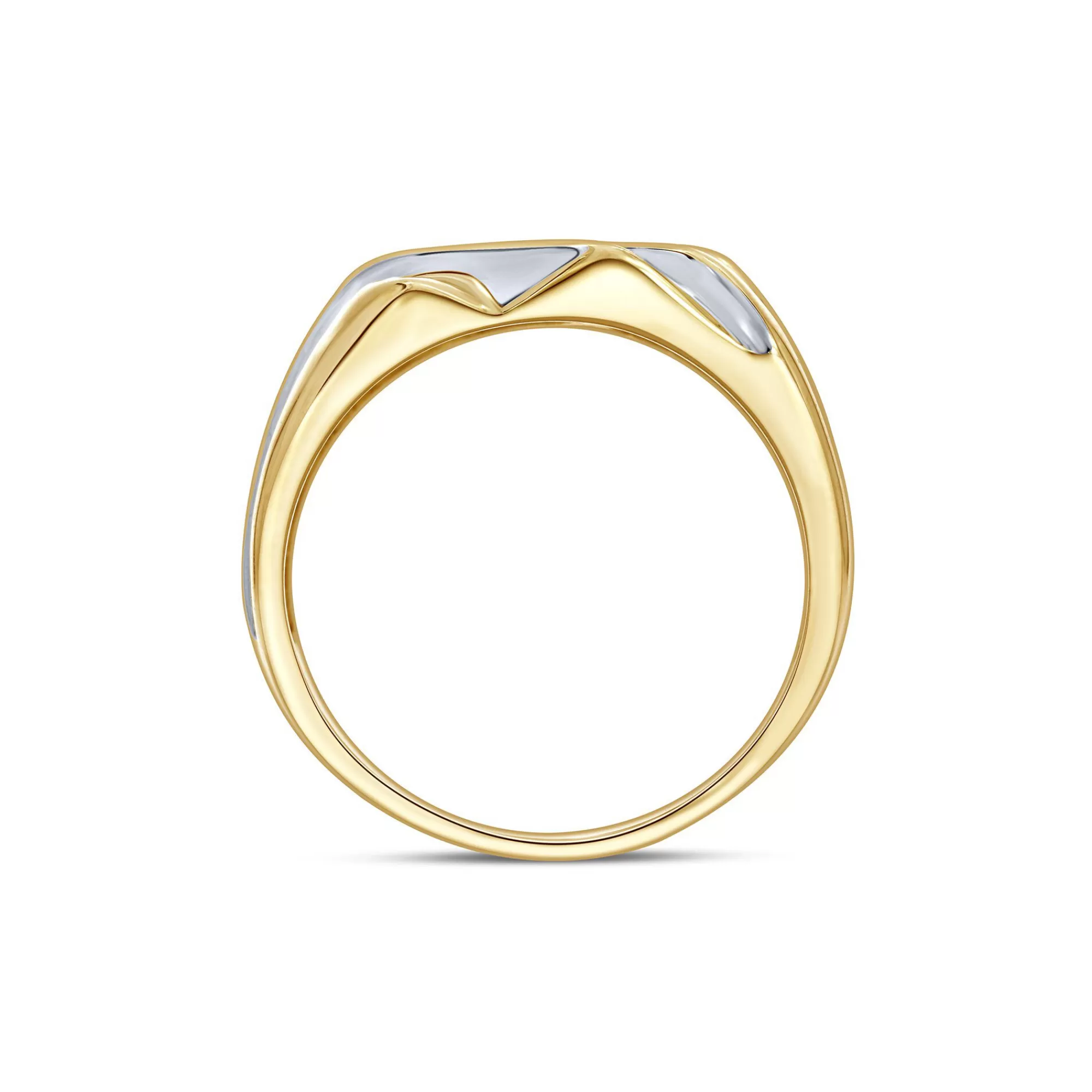 Rings^* Men's Diamond Ring In 10K Yellow Gold (1/2 Ct. Tw.)