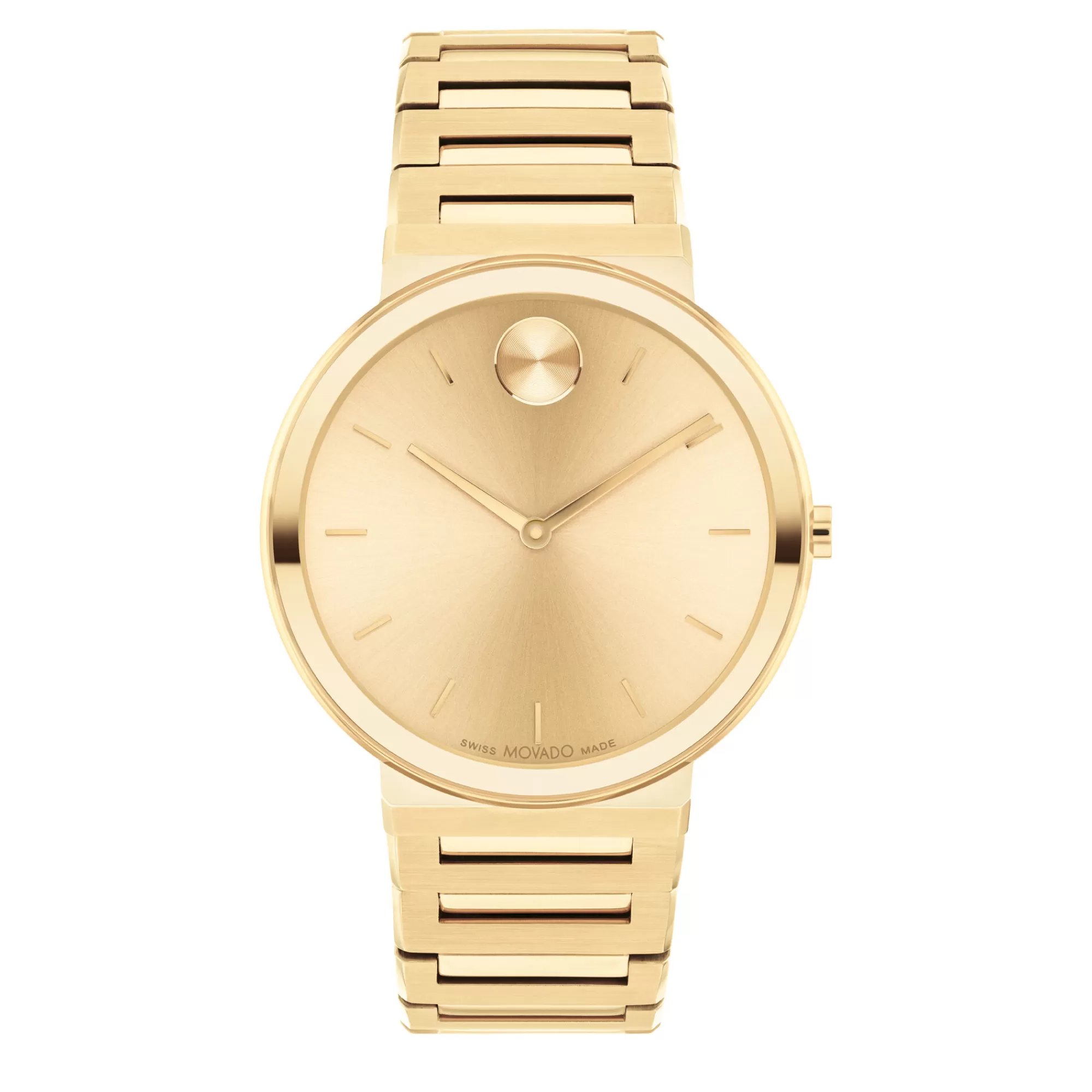 Men's Jewelry^Movado® Bold® Men's Dress Watch In Yellow Gold-Tone Stainless Steel