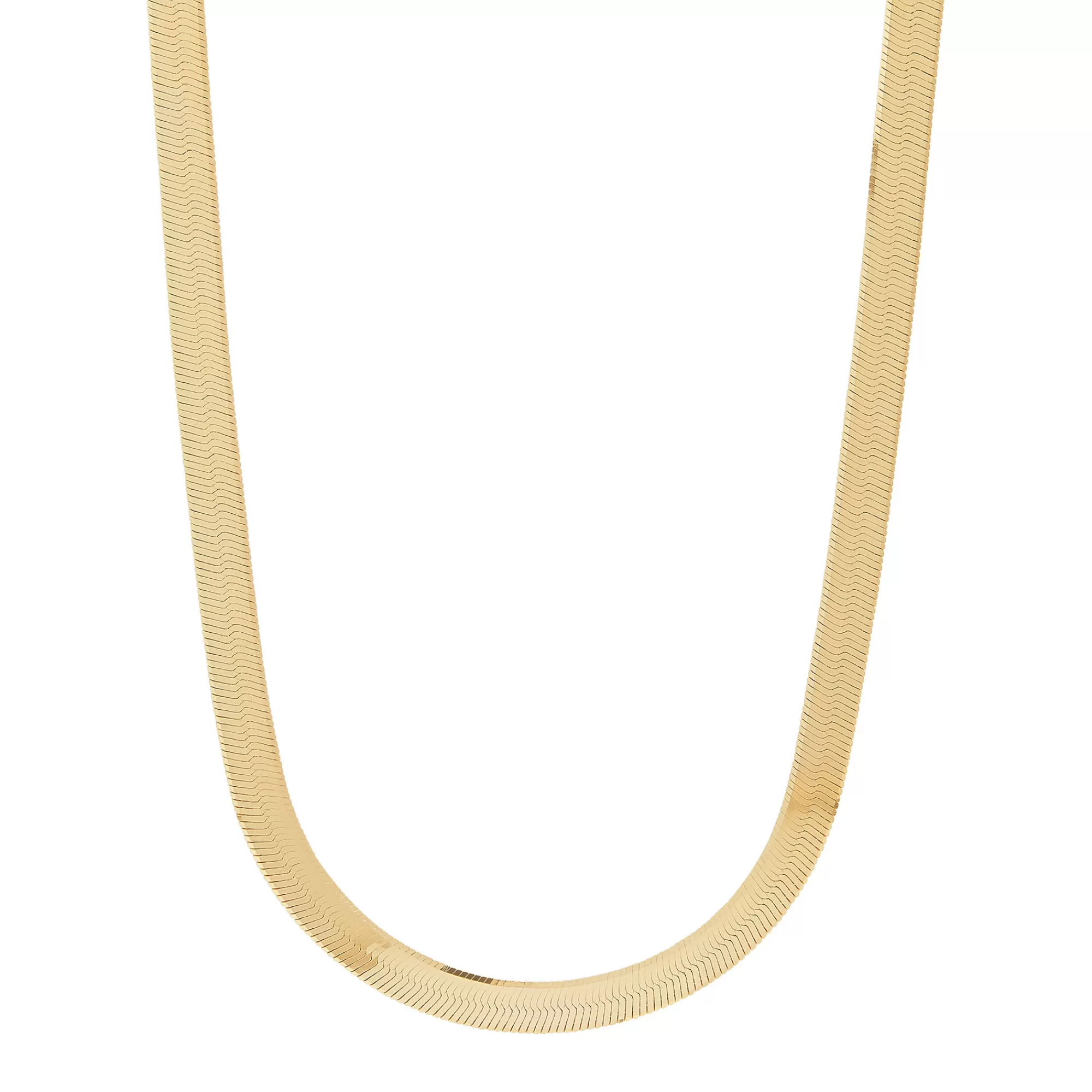 Necklaces & Pendants^* Men's Herringbone Chain In 14K Yellow Gold, 6Mm, 20"