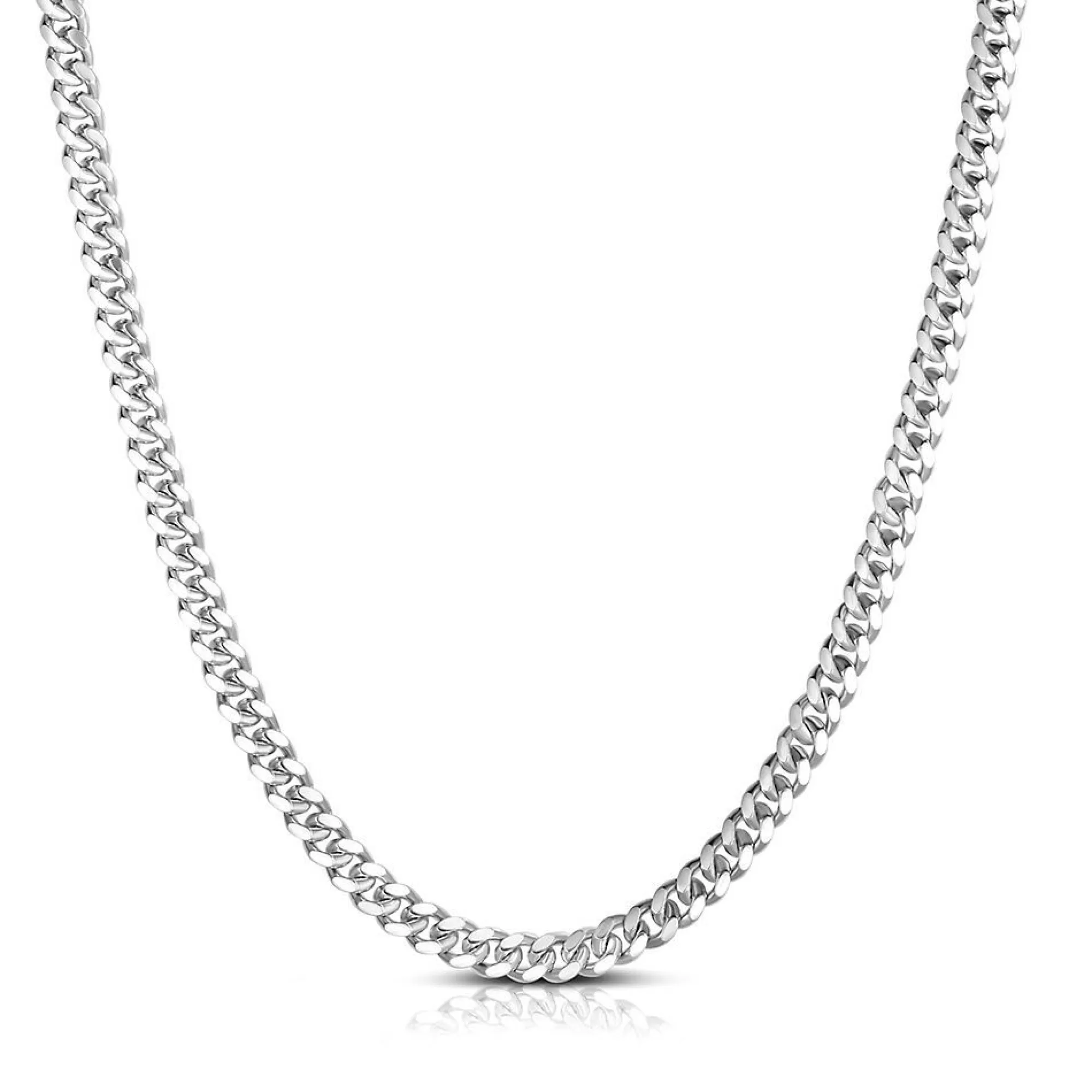 Necklaces & Pendants^* Men's Miami Cuban Chain In Sterling Silver, 24"