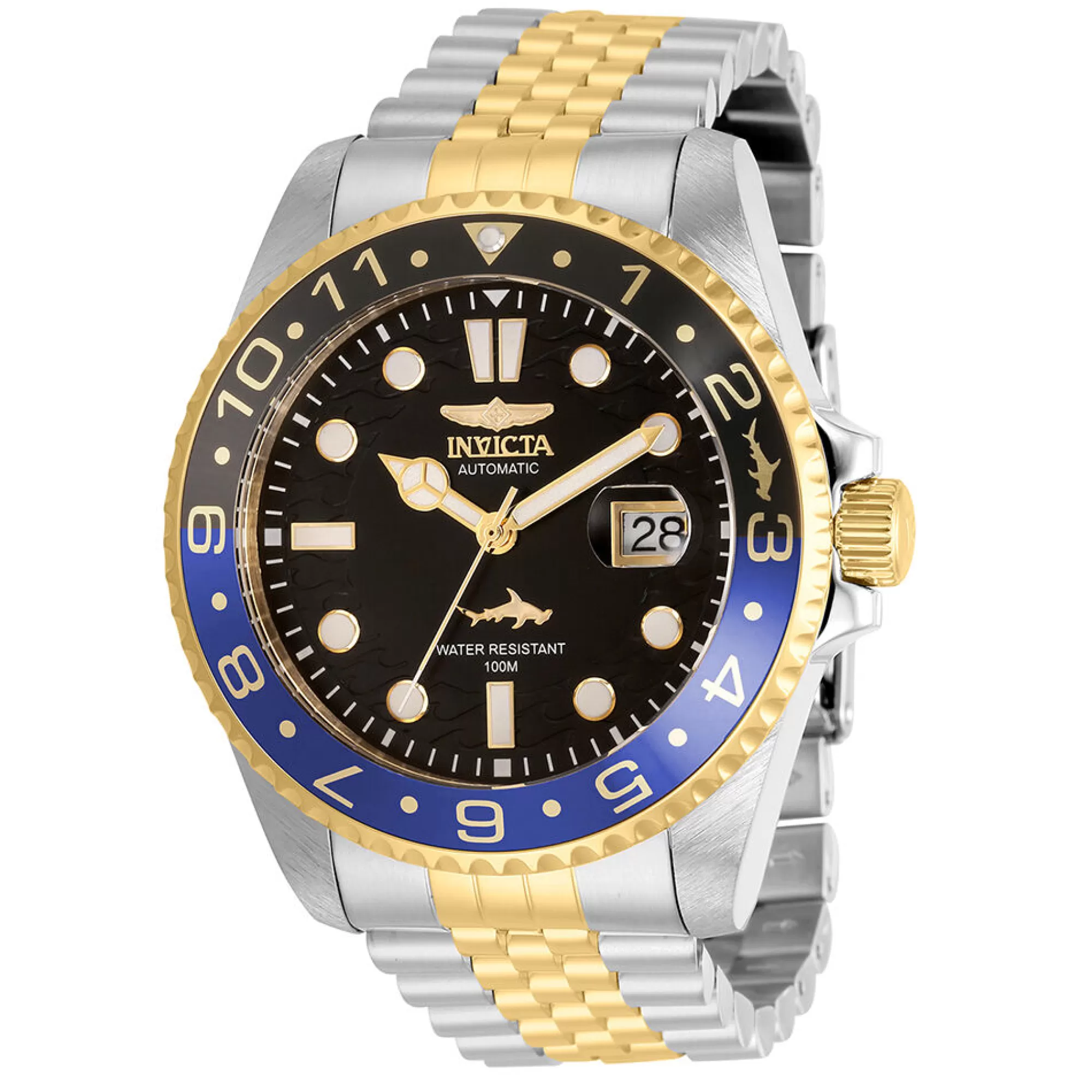 Men's Watches^Invicta Men's Pro Diver Hammerhead Watch In Two-Tone