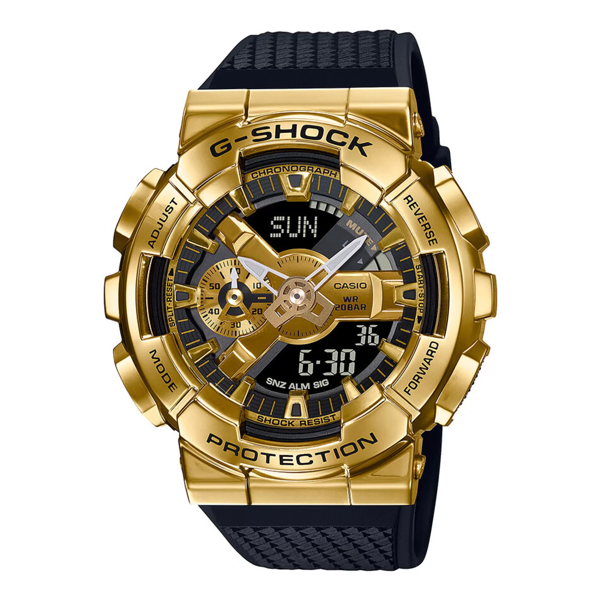 Men's Jewelry^G-Shock Men's 110-Series Gold-Tone Watch