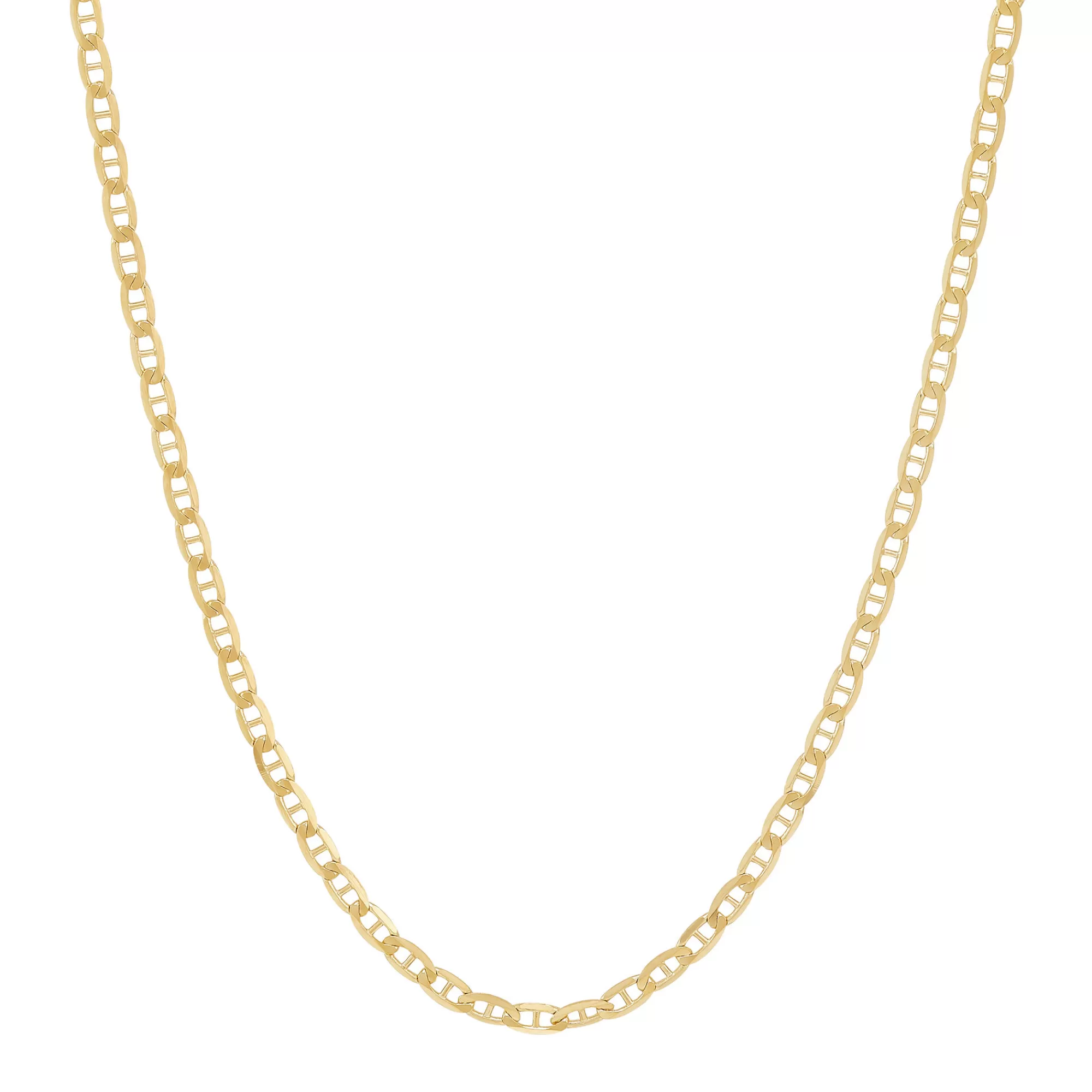 Necklaces & Pendants^* Men's Solid Mariner Chain In 14K Yellow Gold, 1.75Mm, 22"