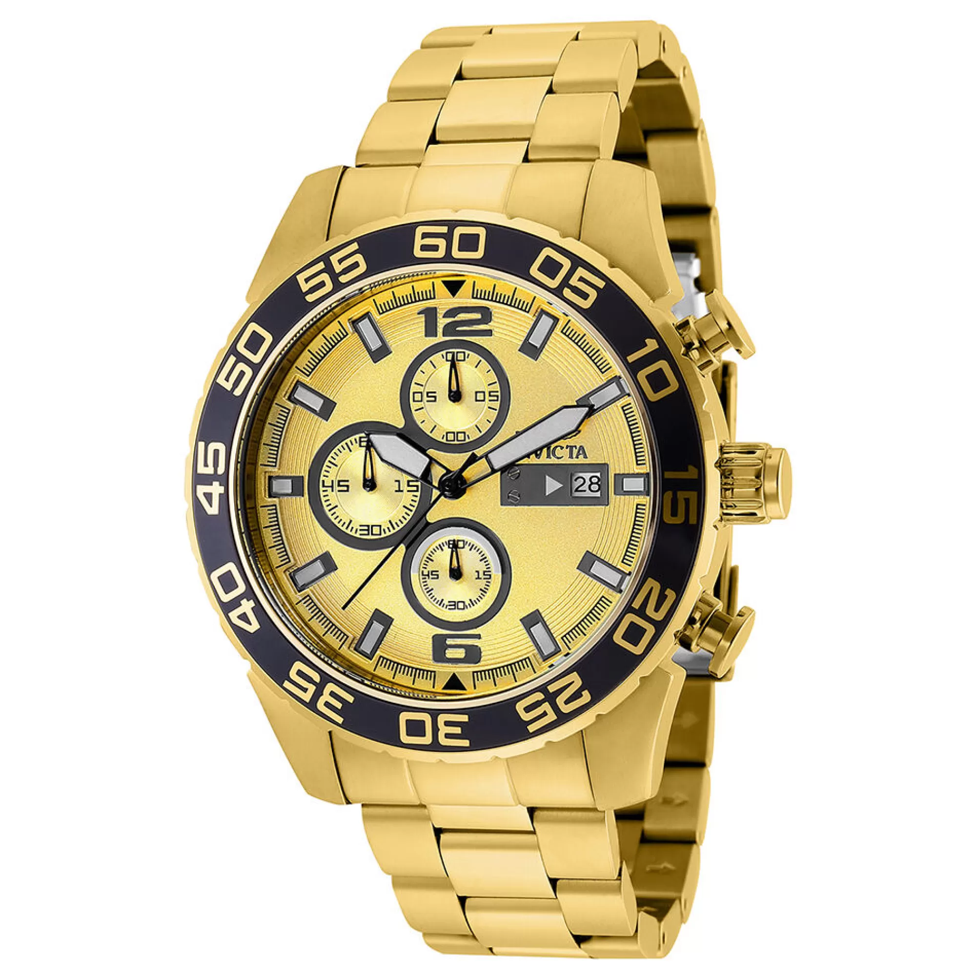 Men's Watches^Invicta Men's Specialty-Series Watch In Gold-Tone Stainless Steel