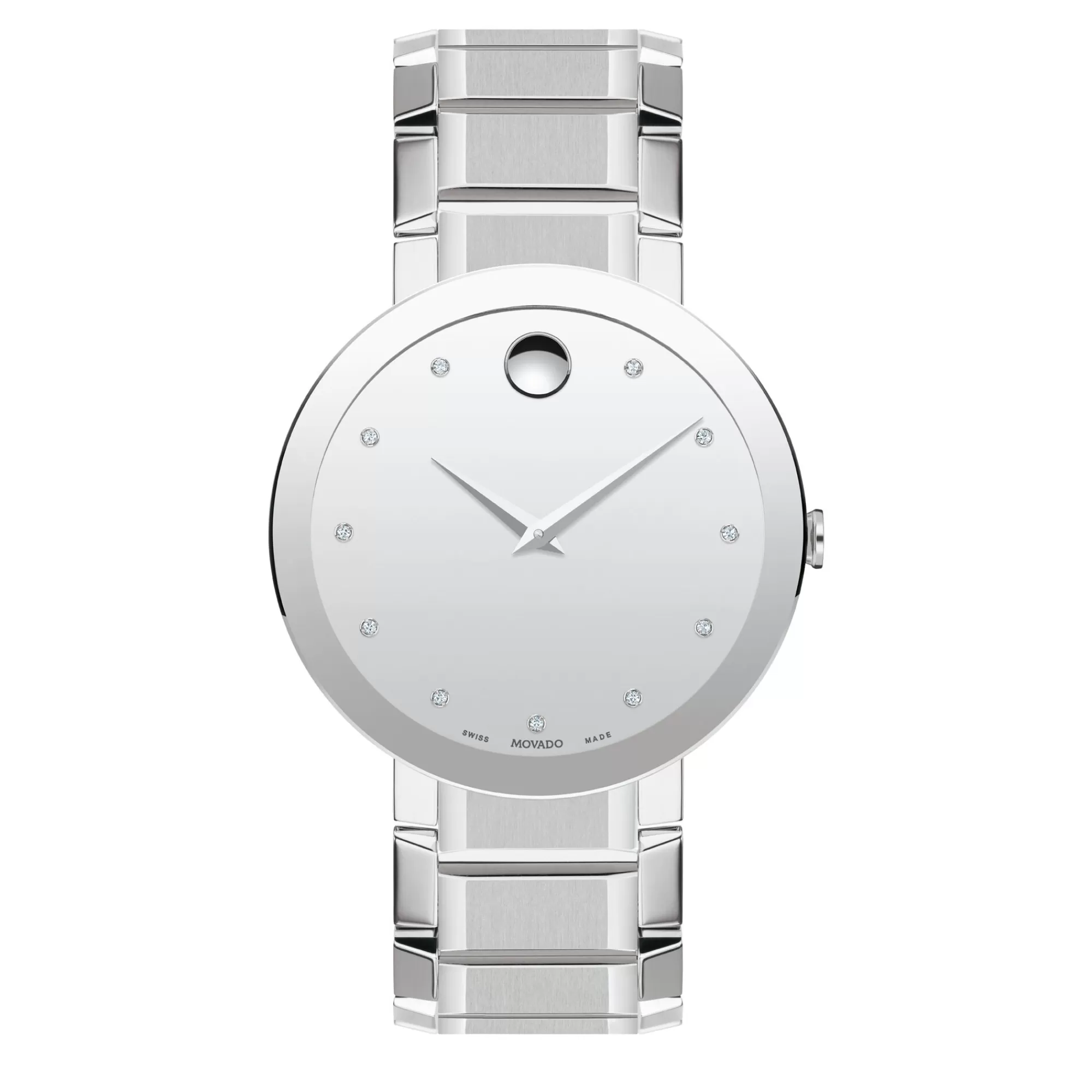 Men's Jewelry^Movado® Men's Stainless Steel Dress Watch