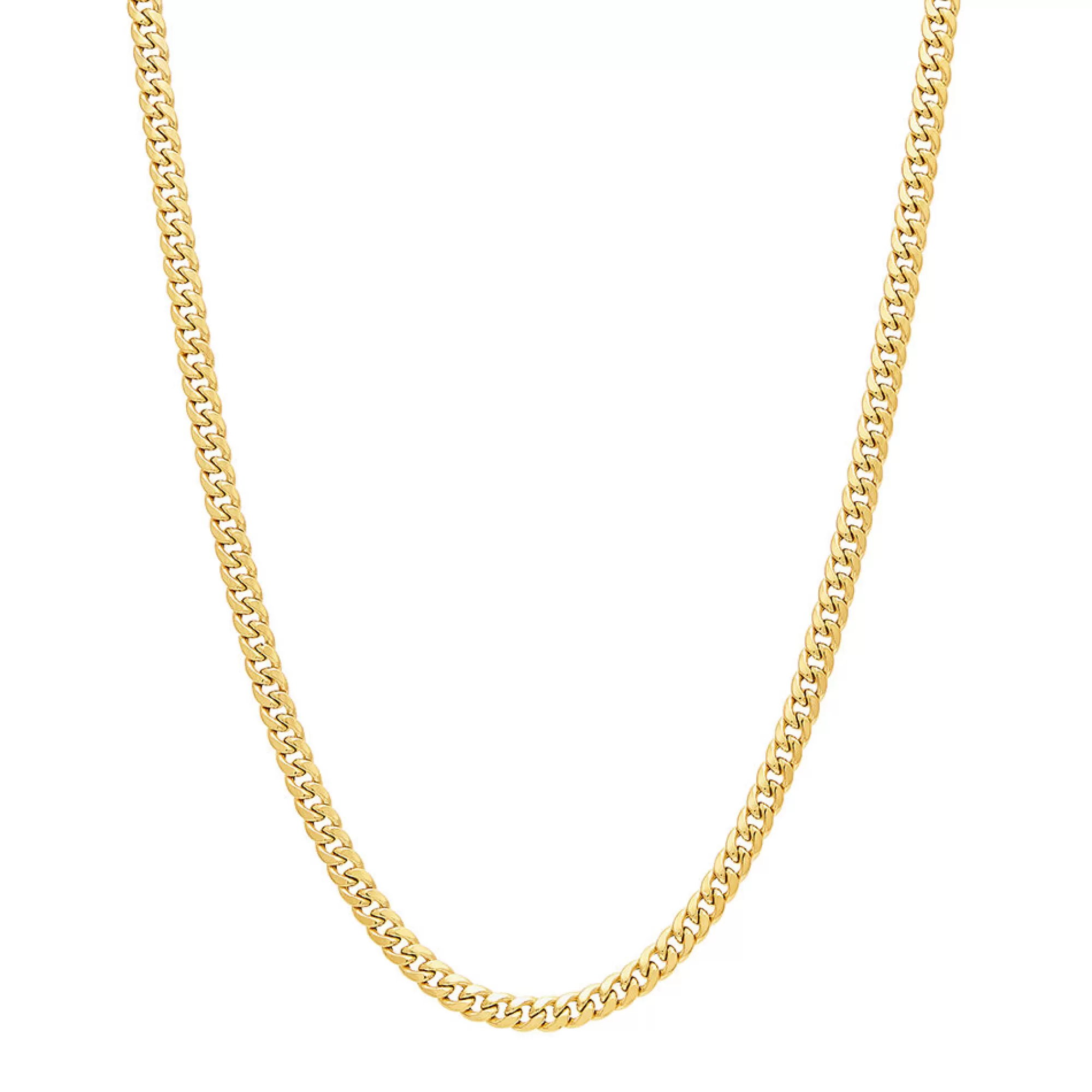 Necklaces & Pendants^* Miami Cuban Link Chain In 14K Yellow Gold, 24"