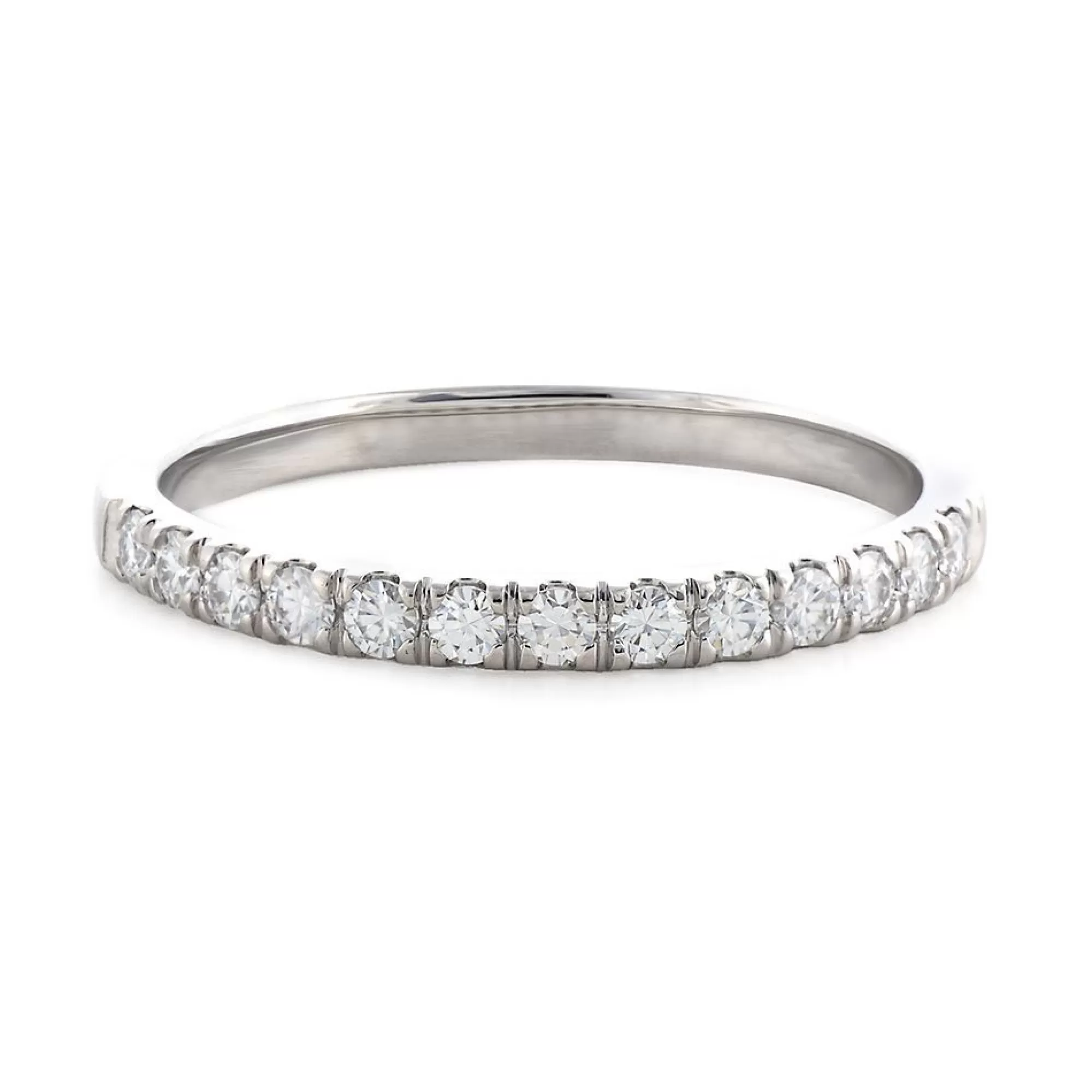 Rings^Charles & Colvard-Forever One™ Moissanite Band 14K White Gold