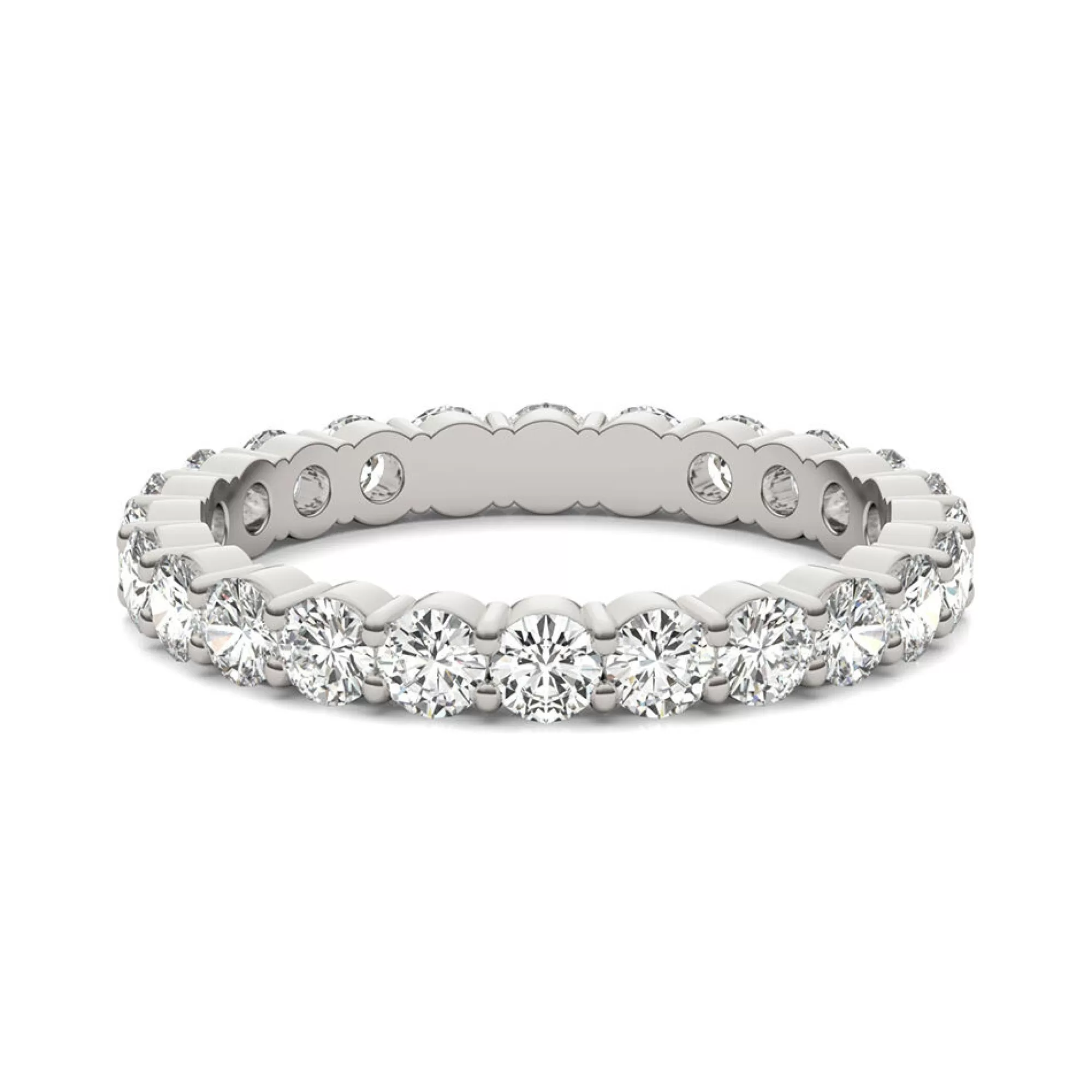 Rings^Charles & Colvard-Forever One™ Moissanite Eternity Band (1 7/8 Ct. Tw.)