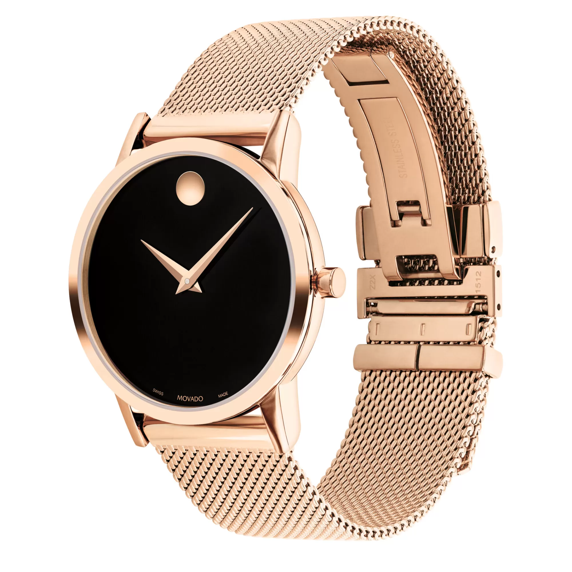 Women's Watches^Movado® Museum Classic Ladies' Watch In Rose Gold-Tone, 33Mm