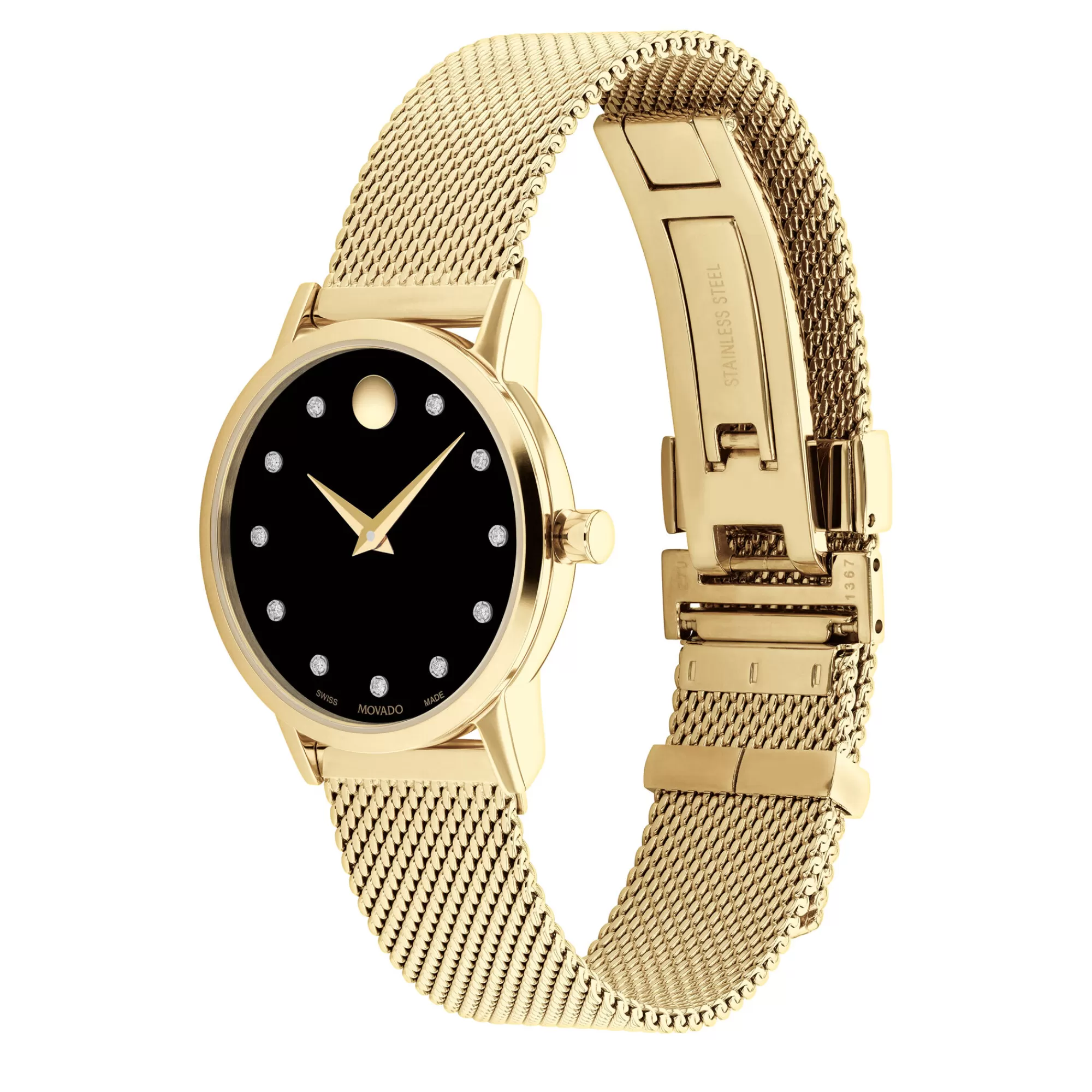 Women's Watches^Movado® Museum Classic Ladies' Watch In Yellow Gold-Tone, 28Mm