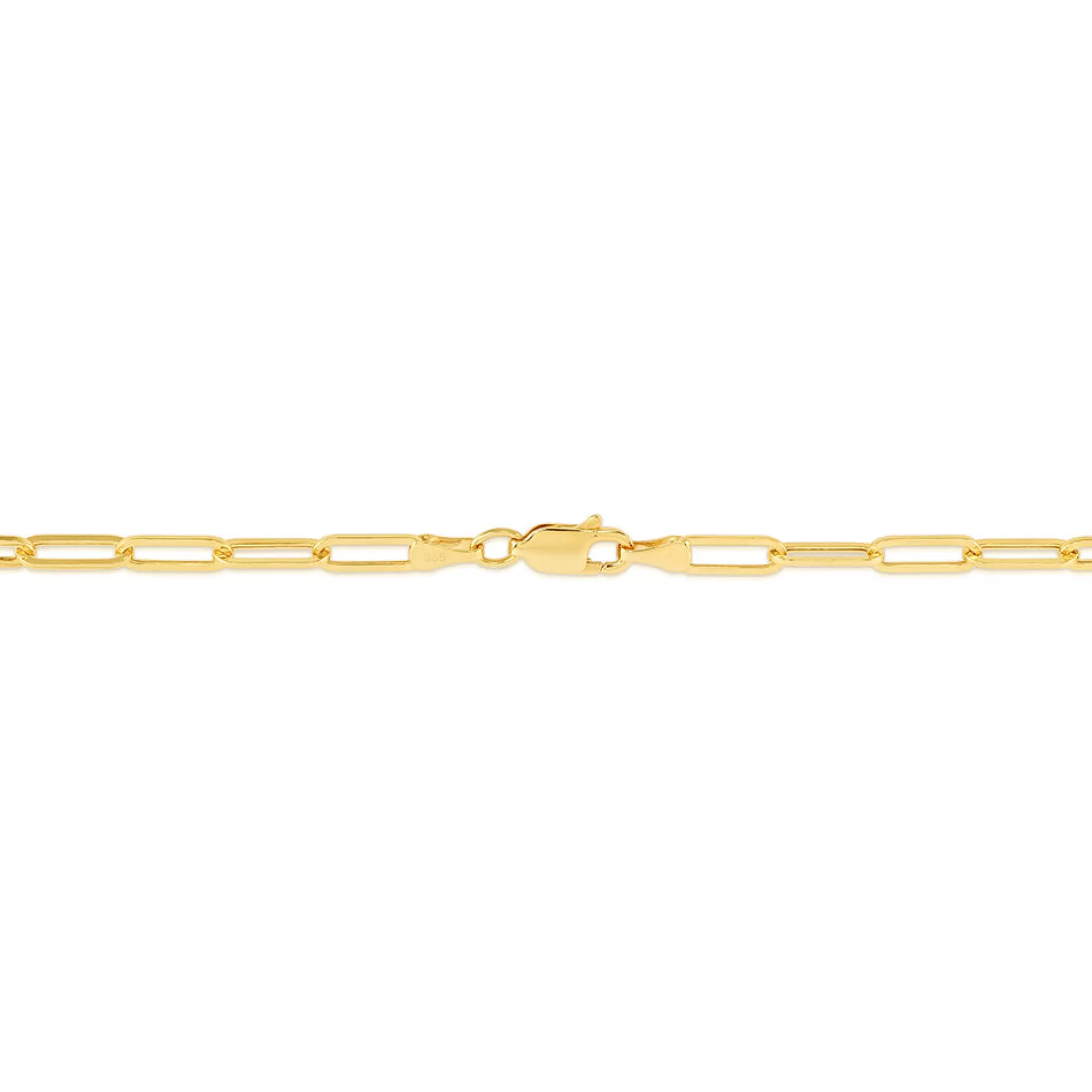 Necklaces & Pendants^* Paperclip Chain Necklace In 14K Yellow Gold, 3Mm, 18"