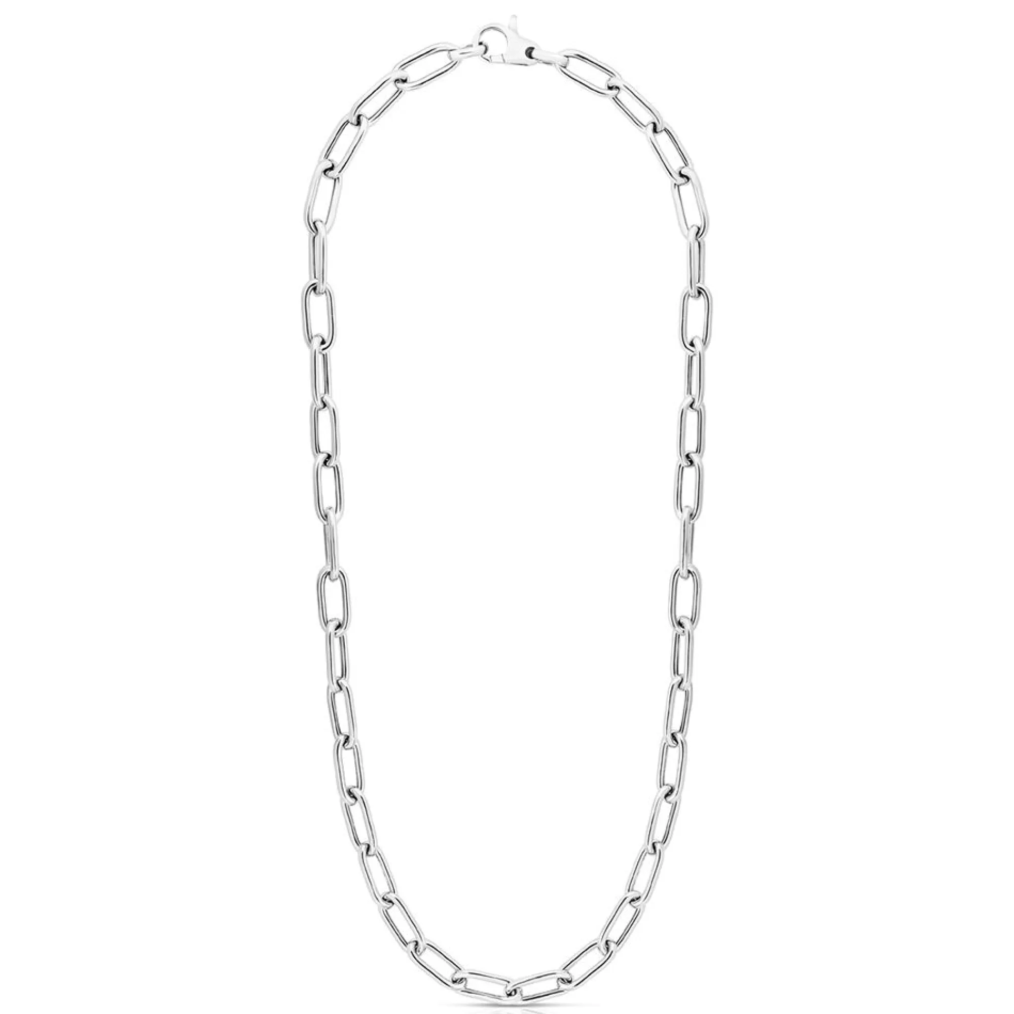 Necklaces & Pendants^* Paperclip Chain Necklace In Sterling Silver, 18"