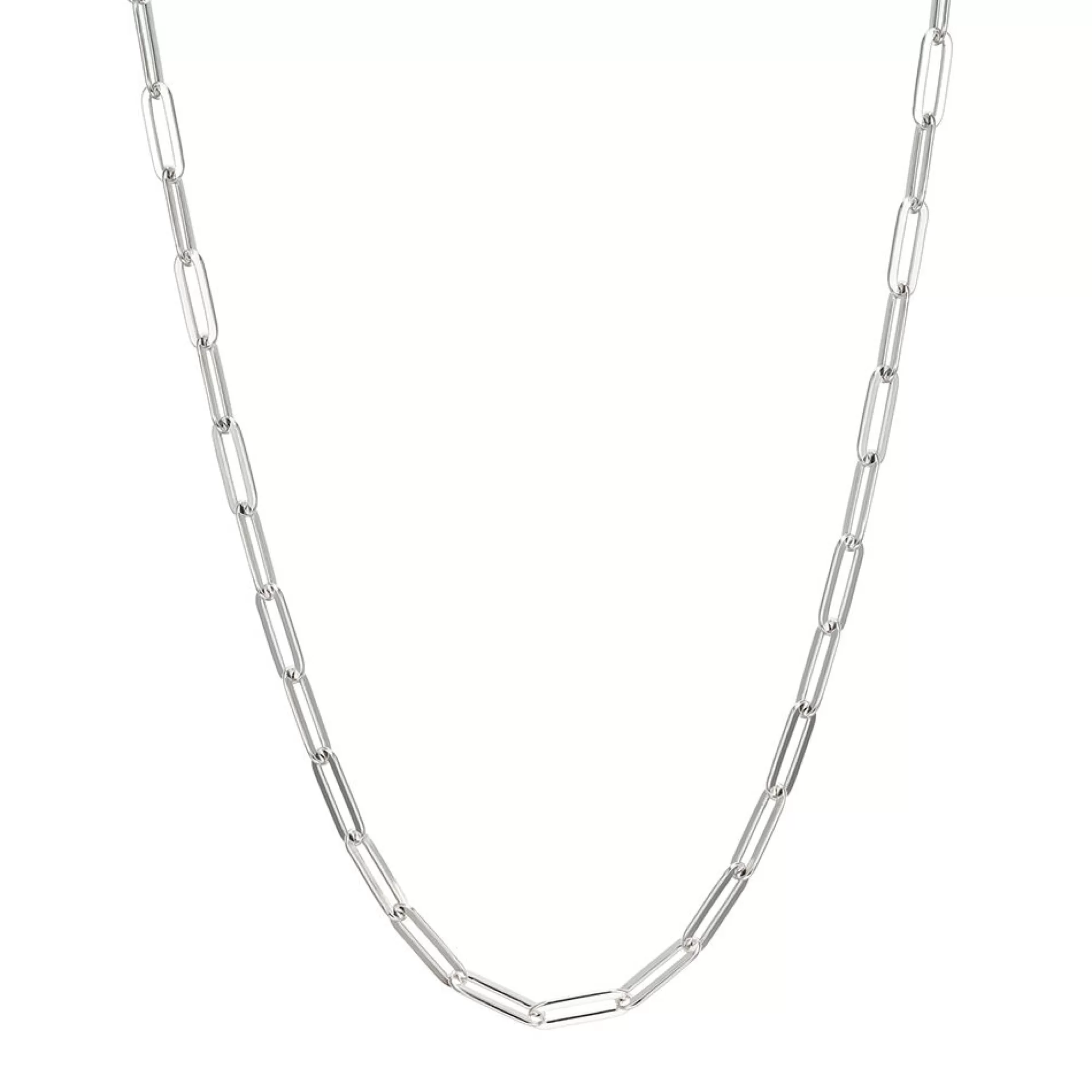 Necklaces & Pendants^* Paperclip Chain Necklace In Sterling Silver, 4.5Mm, 18"