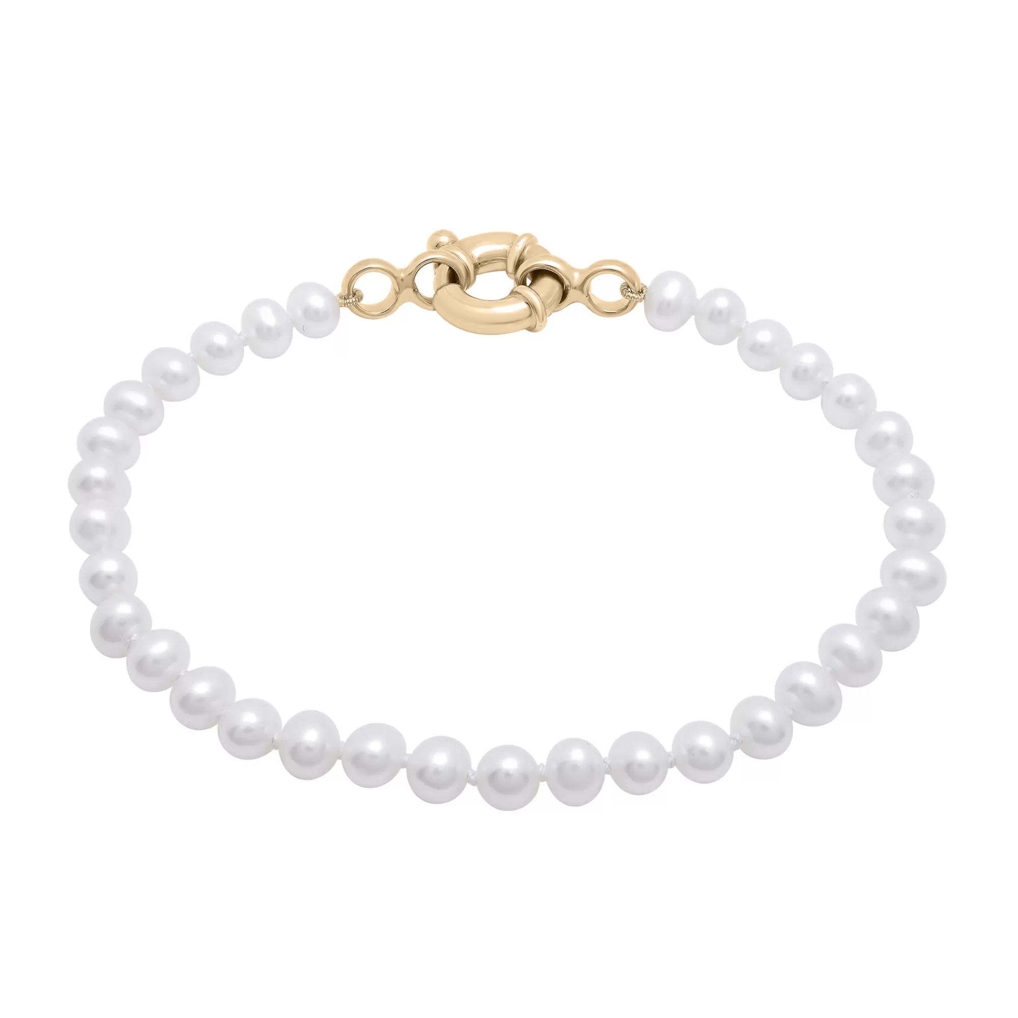 Bracelets^Laure by Aurate Pearl Bracelet With Vermeil Closure