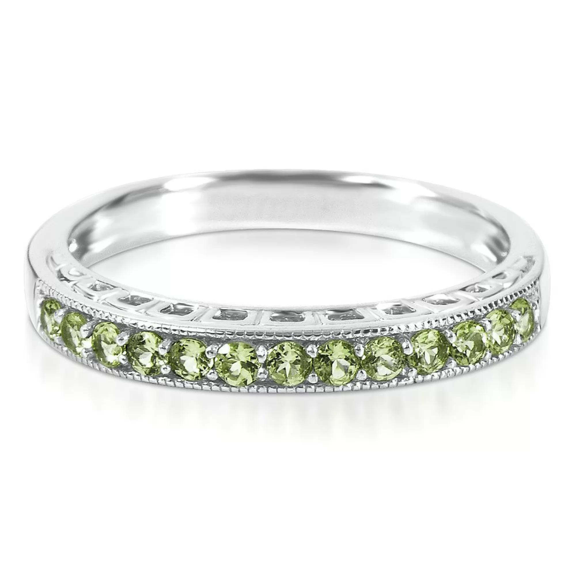 Rings^Layering & Stacking Peridot Stack Ring In Sterling Silver