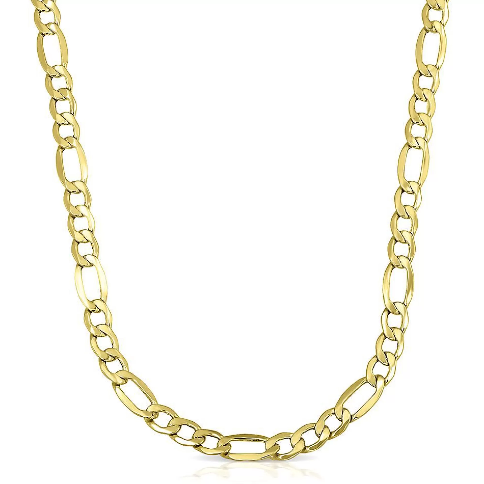 Necklaces & Pendants^* Polished Figaro Chain In 14K Yellow Gold, 22"