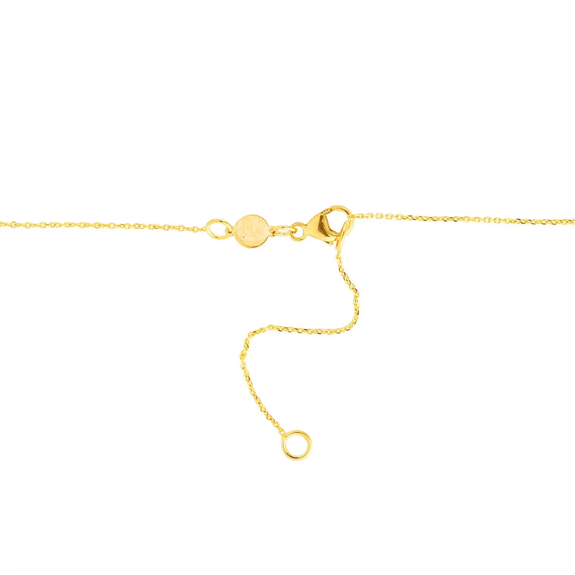 Necklaces & Pendants^* Polished Semi Circle Pendant In 14K Yellow Gold