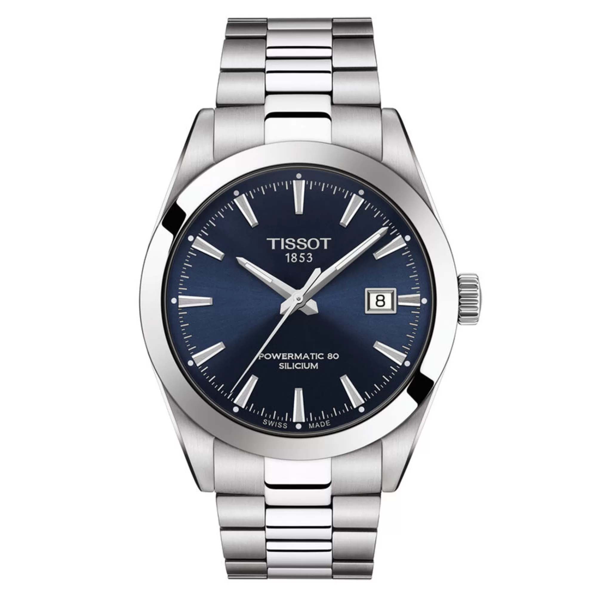 Men's Jewelry^Tissot® Powermatic 80 Silicium Men's Watch In Stainless Steel