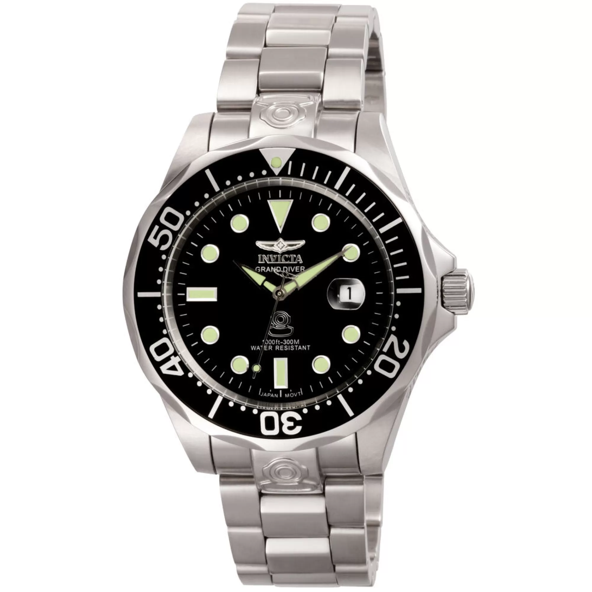 Men's Watches^Invicta Pro Diver Automatic Black Men's Watch In Stainless Steel