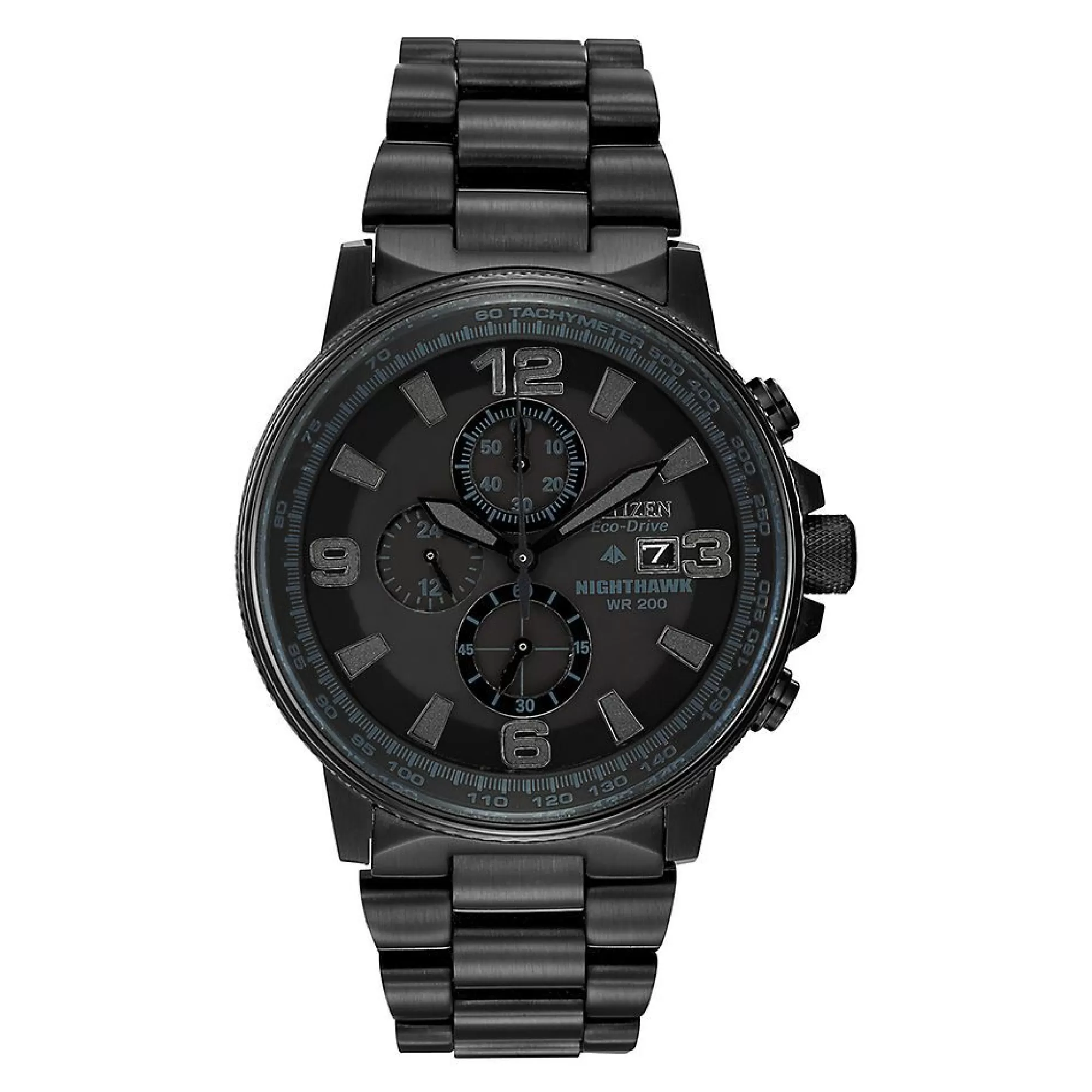 Men's Jewelry^Citizen® Eco™ Promaster Nighthawk Men's Watch In Black Ion-Plated Stainless Steel