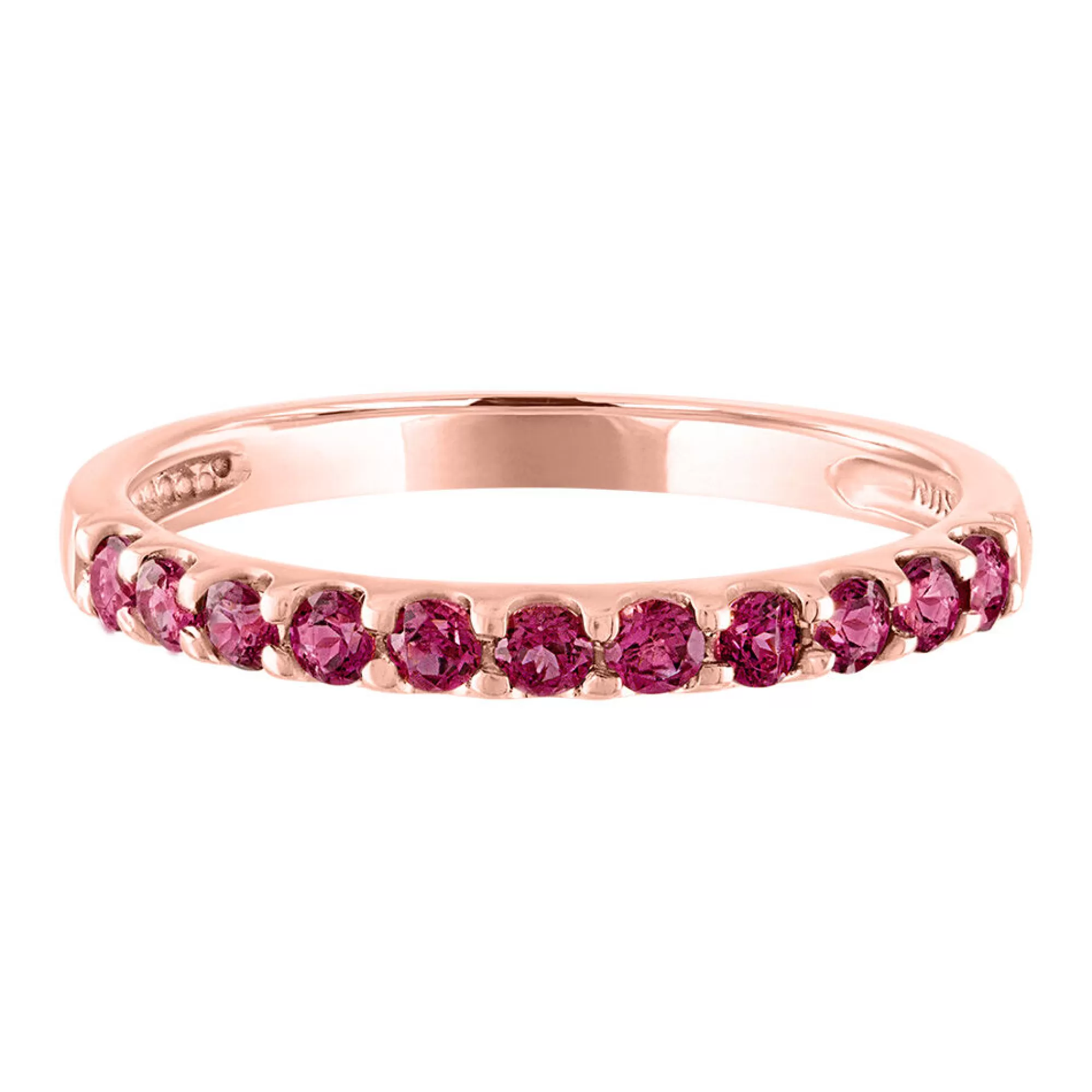 Rings^Layering & Stacking Rhodolite Garnet Stacking Ring In 10K Rose Gold