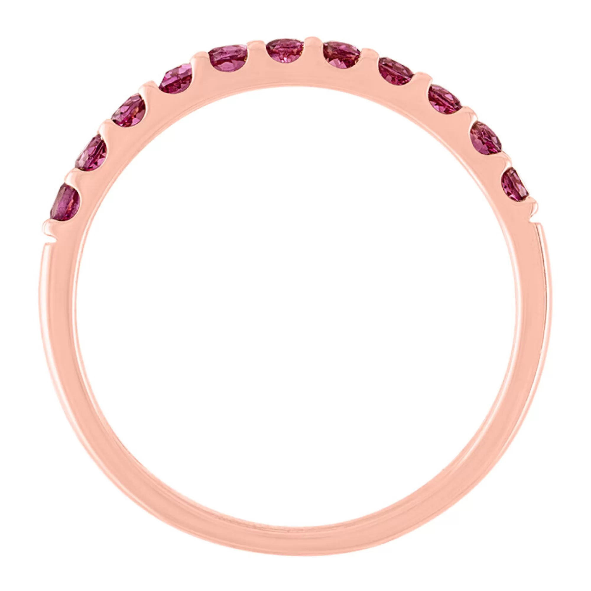 Rings^Layering & Stacking Rhodolite Garnet Stacking Ring In 10K Rose Gold