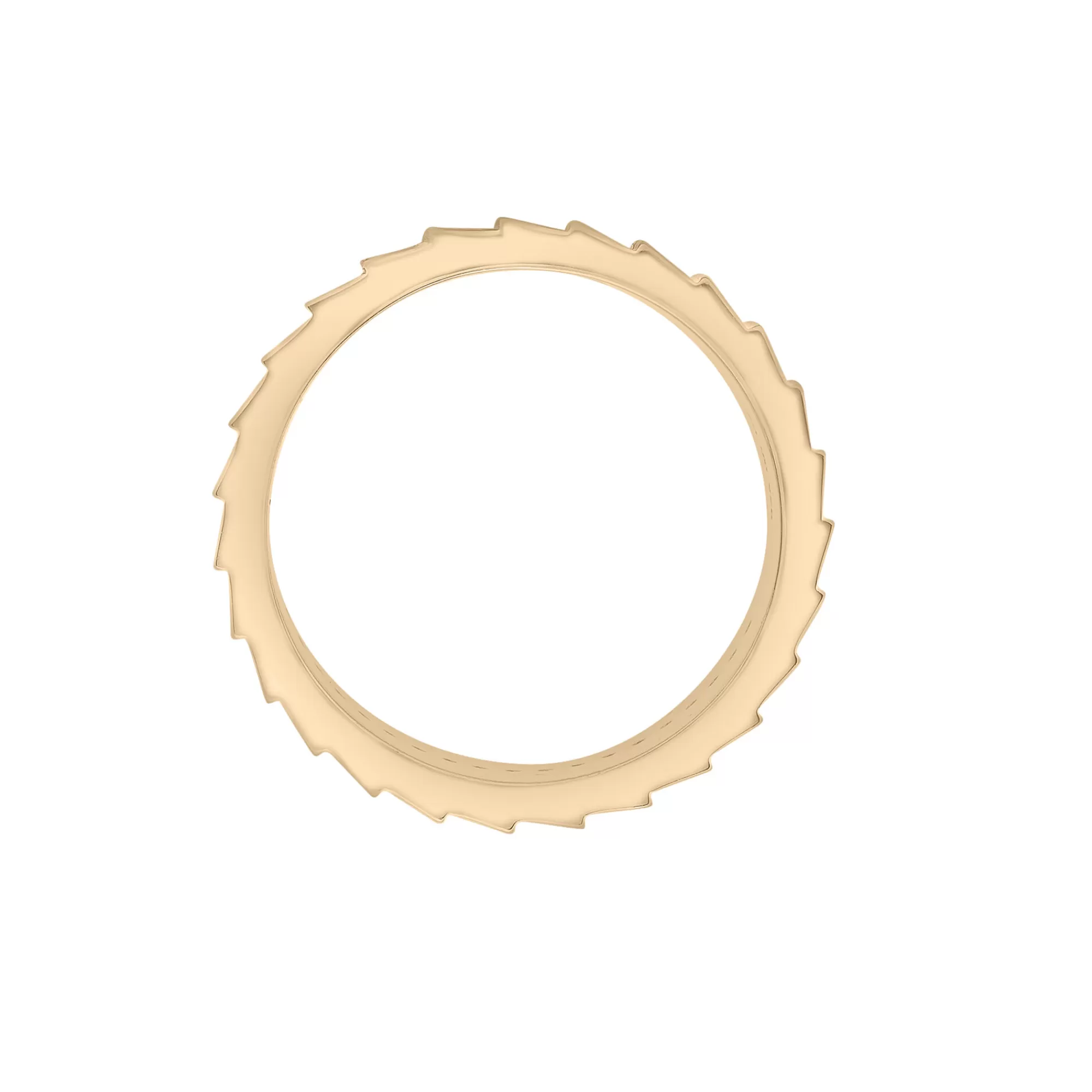 Rings^Laure by Aurate Ribbed Diamond Line Ring In Vermeil (1/10 Ct. Tw.)